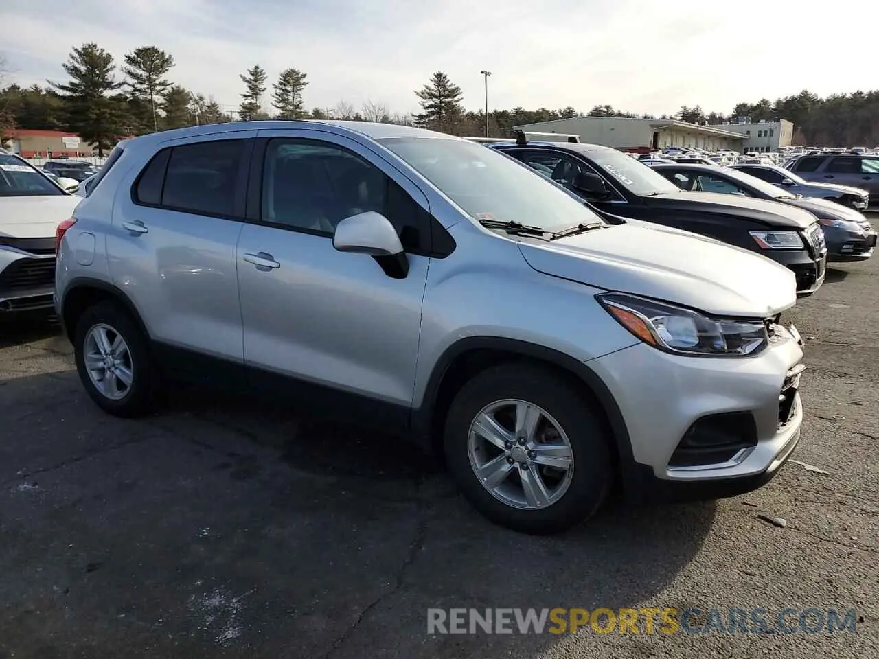4 fotografías del automóvil dañado KL7CJKSM2NB527908 CHEVROLET TRAX 2022