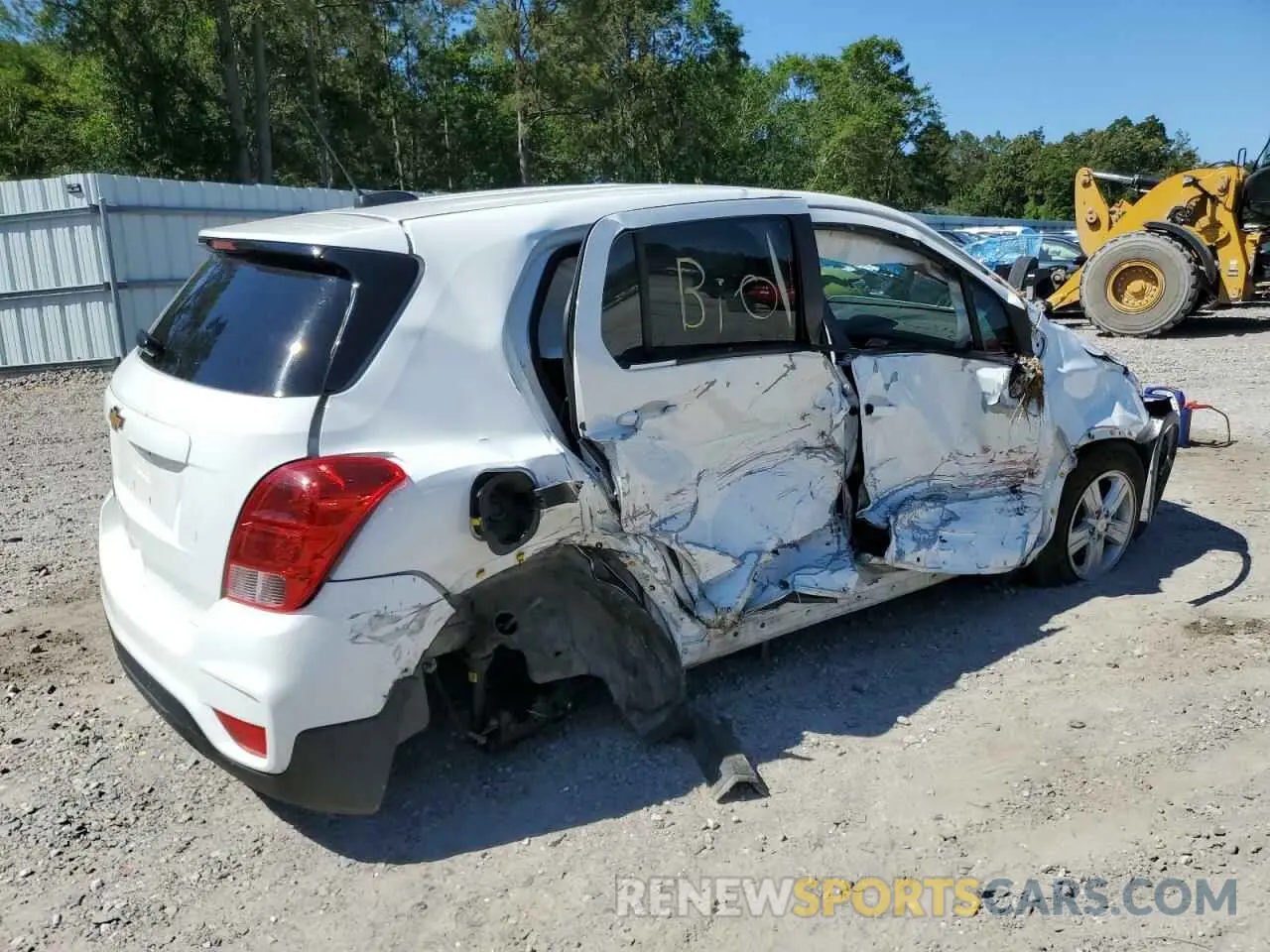 3 fotografías del automóvil dañado KL7CJKSM3NB512737 CHEVROLET TRAX 2022