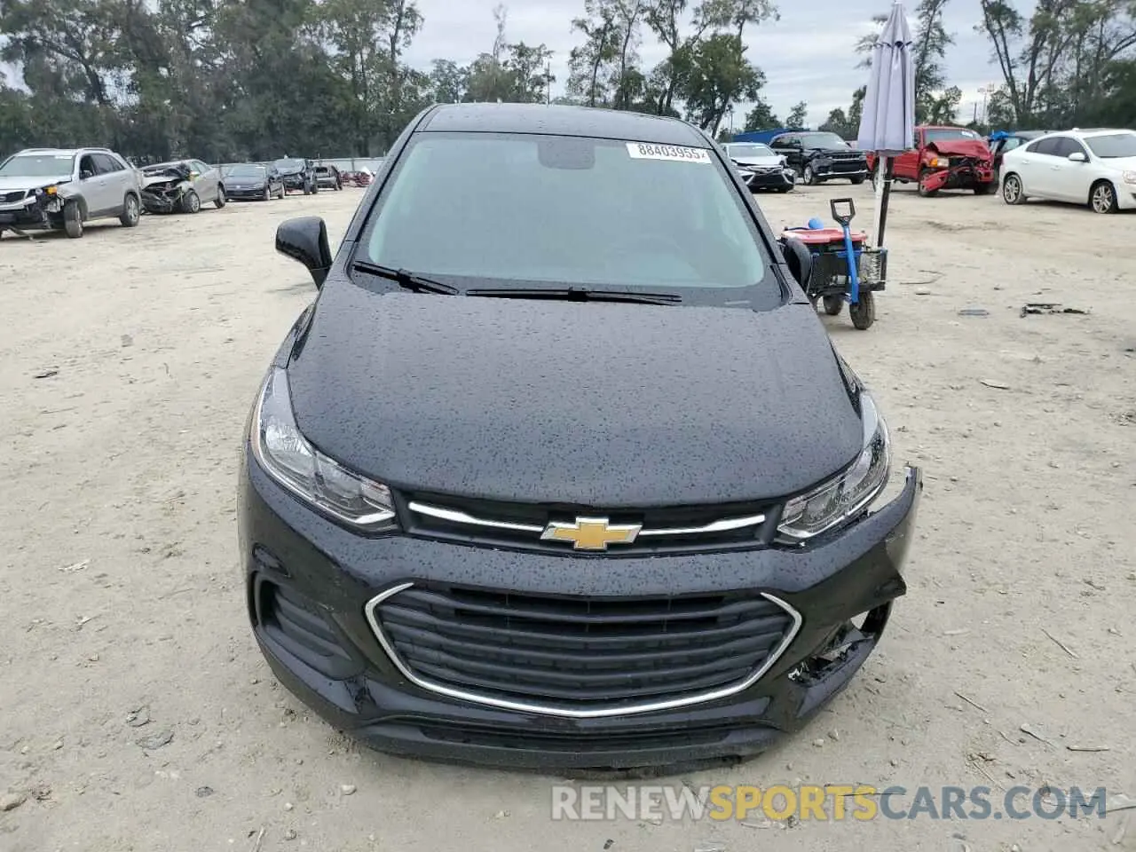 5 fotografías del automóvil dañado KL7CJKSM3NB527416 CHEVROLET TRAX 2022