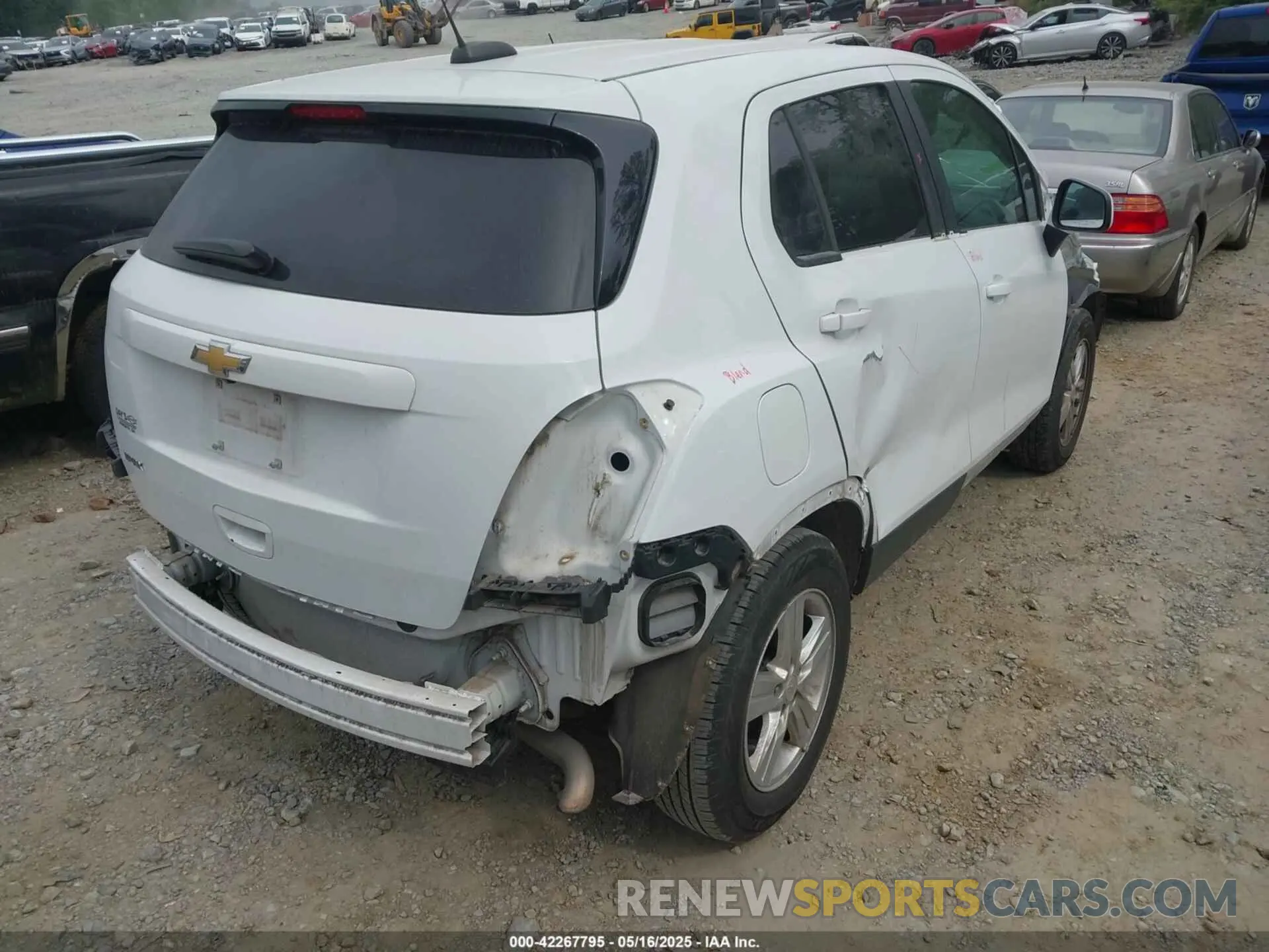 20 fotografías del automóvil dañado KL7CJKSM6NB526017 CHEVROLET TRAX 2022