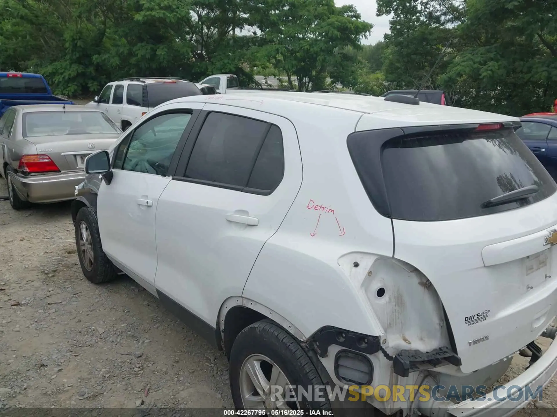 21 fotografías del automóvil dañado KL7CJKSM6NB526017 CHEVROLET TRAX 2022