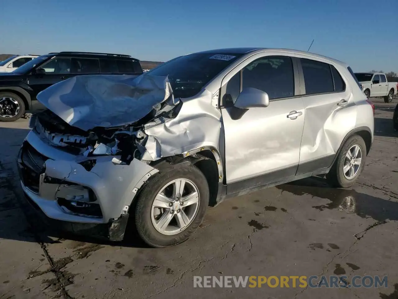 1 fotografías del automóvil dañado KL7CJKSM9NB554099 CHEVROLET TRAX 2022