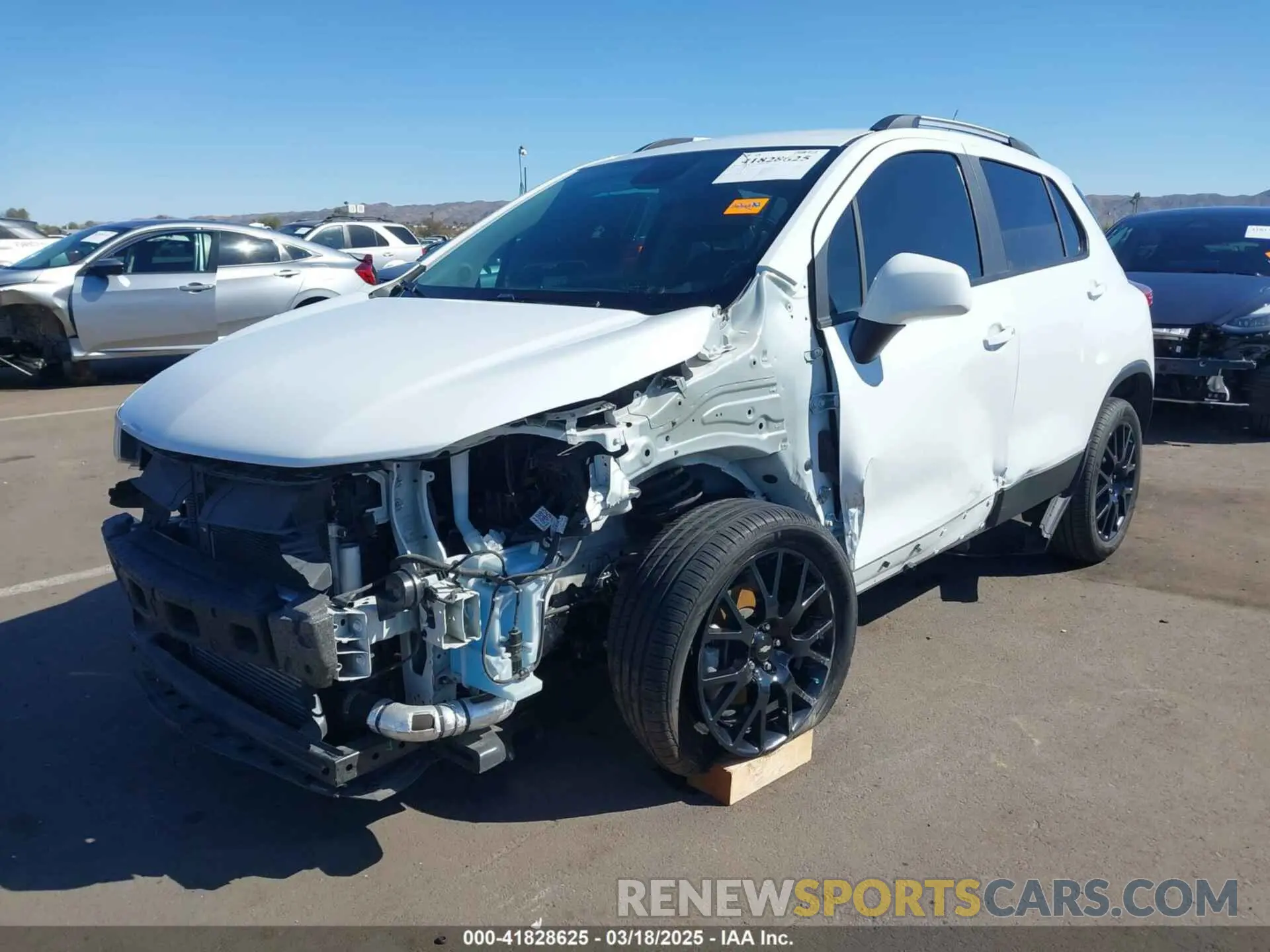 2 fotografías del automóvil dañado KL7CJLSM1NB512337 CHEVROLET TRAX 2022