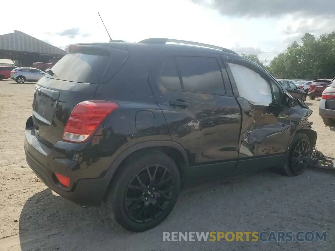 3 fotografías del automóvil dañado KL7CJLSM1NB529171 CHEVROLET TRAX 2022
