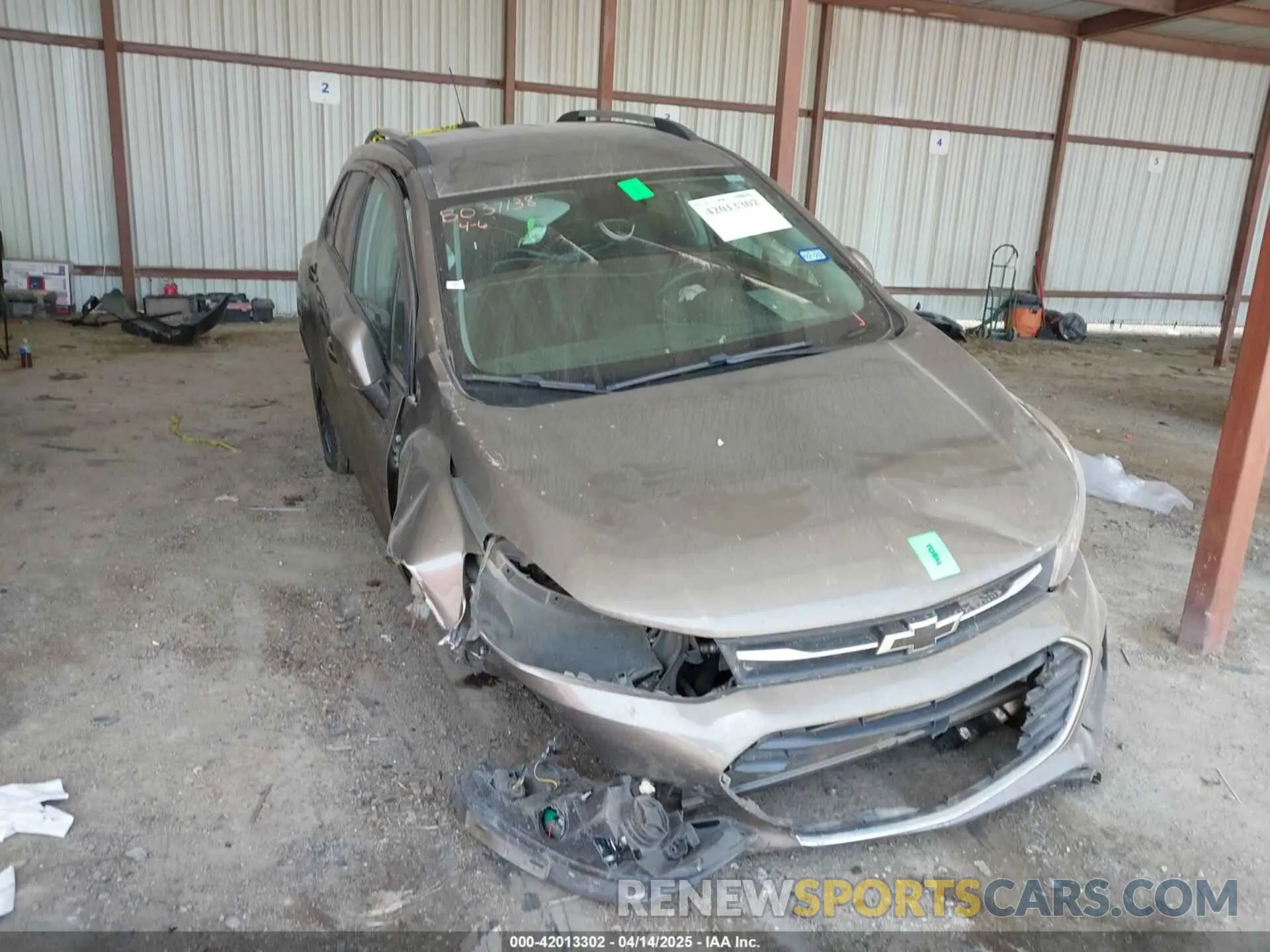 6 fotografías del automóvil dañado KL7CJLSM2NB514680 CHEVROLET TRAX 2022