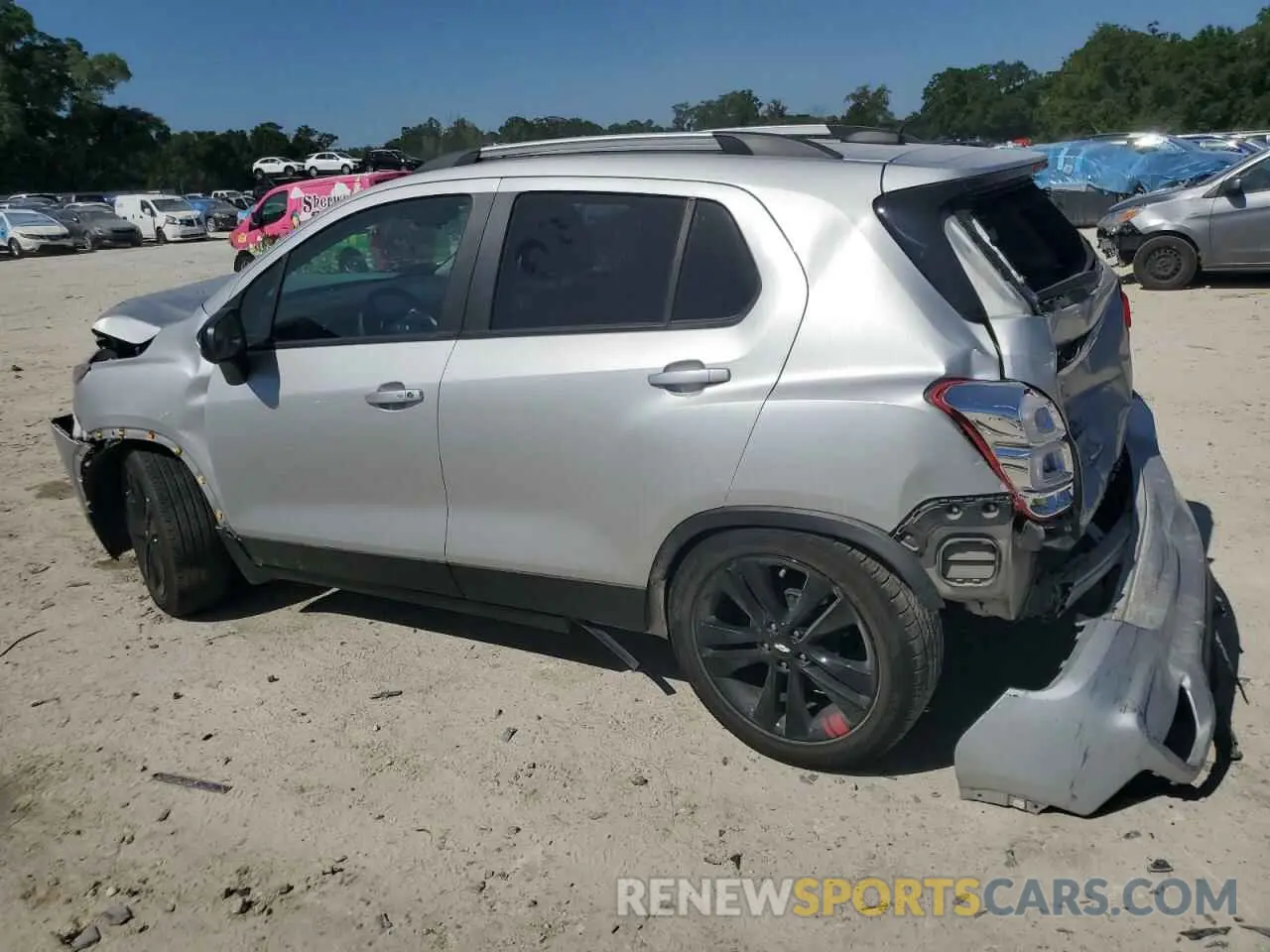 2 fotografías del automóvil dañado KL7CJLSM5NB557748 CHEVROLET TRAX 2022
