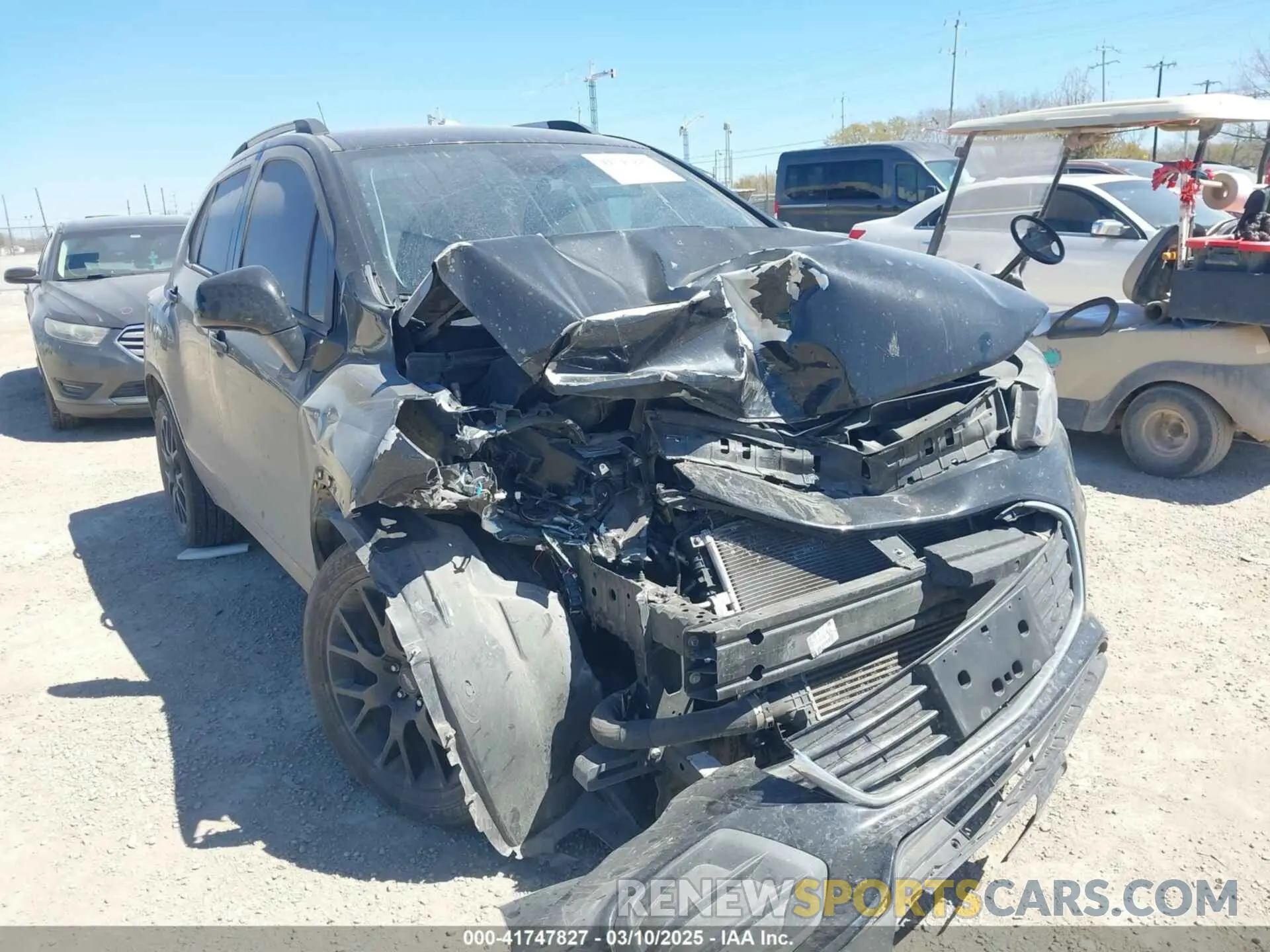 6 fotografías del automóvil dañado KL7CJLSM9NB516913 CHEVROLET TRAX 2022