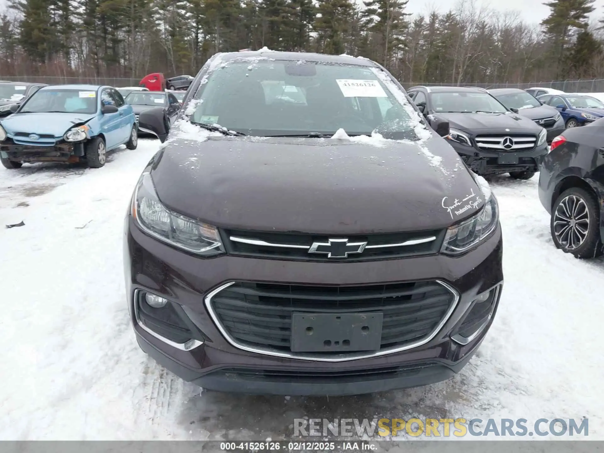 12 fotografías del automóvil dañado KL7CJNSM1NB504895 CHEVROLET TRAX 2022