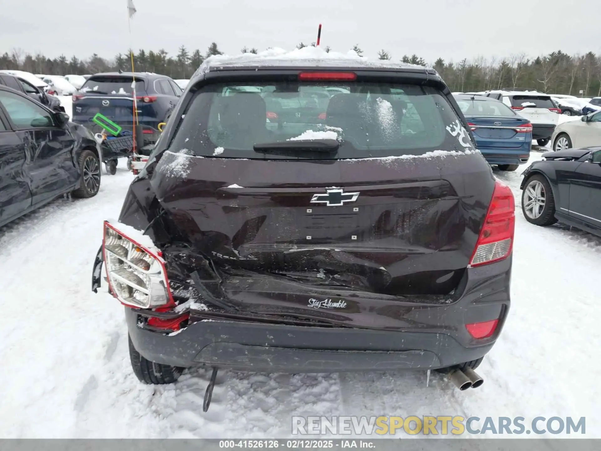 16 fotografías del automóvil dañado KL7CJNSM1NB504895 CHEVROLET TRAX 2022
