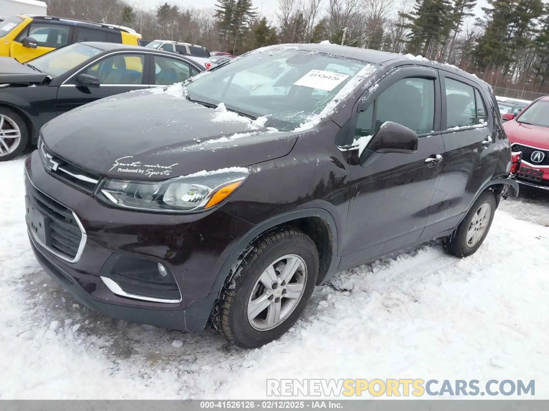 2 fotografías del automóvil dañado KL7CJNSM1NB504895 CHEVROLET TRAX 2022