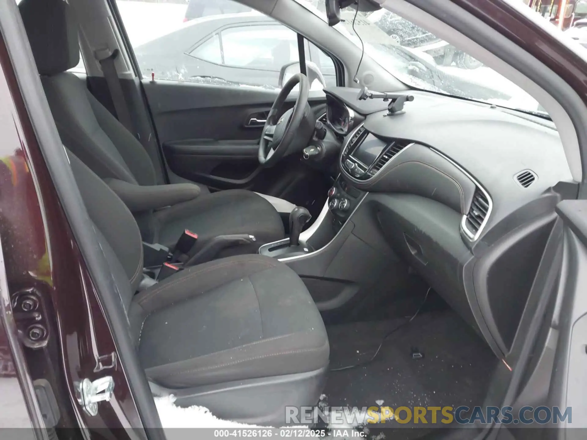 5 fotografías del automóvil dañado KL7CJNSM1NB504895 CHEVROLET TRAX 2022