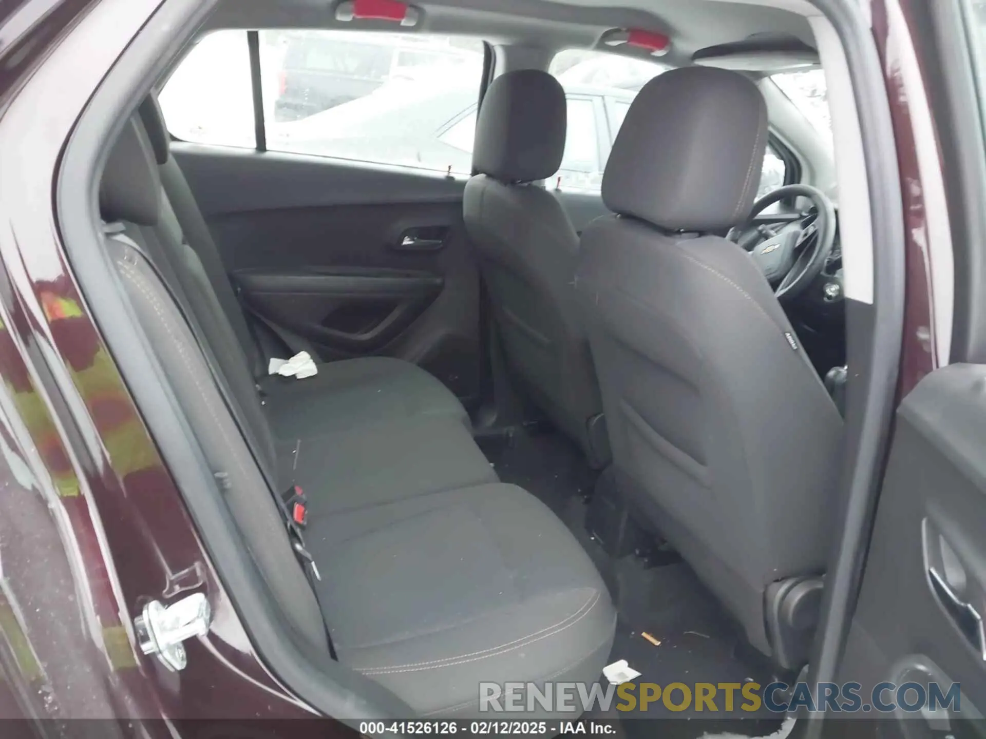 8 fotografías del automóvil dañado KL7CJNSM1NB504895 CHEVROLET TRAX 2022