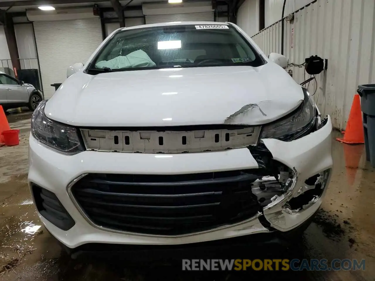 5 fotografías del automóvil dañado KL7CJNSM1NB529151 CHEVROLET TRAX 2022