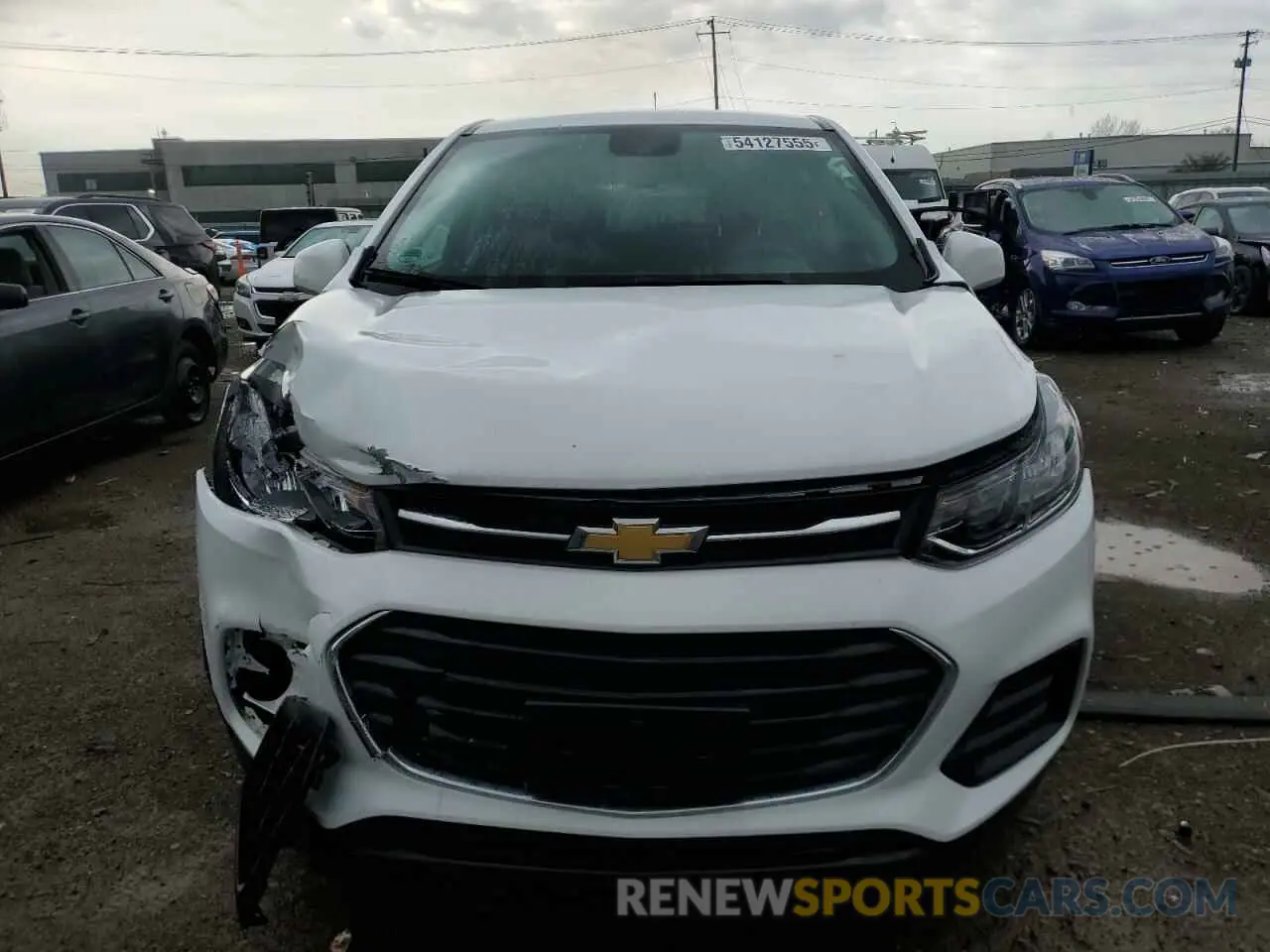 5 fotografías del automóvil dañado KL7CJNSM1NB547813 CHEVROLET TRAX 2022