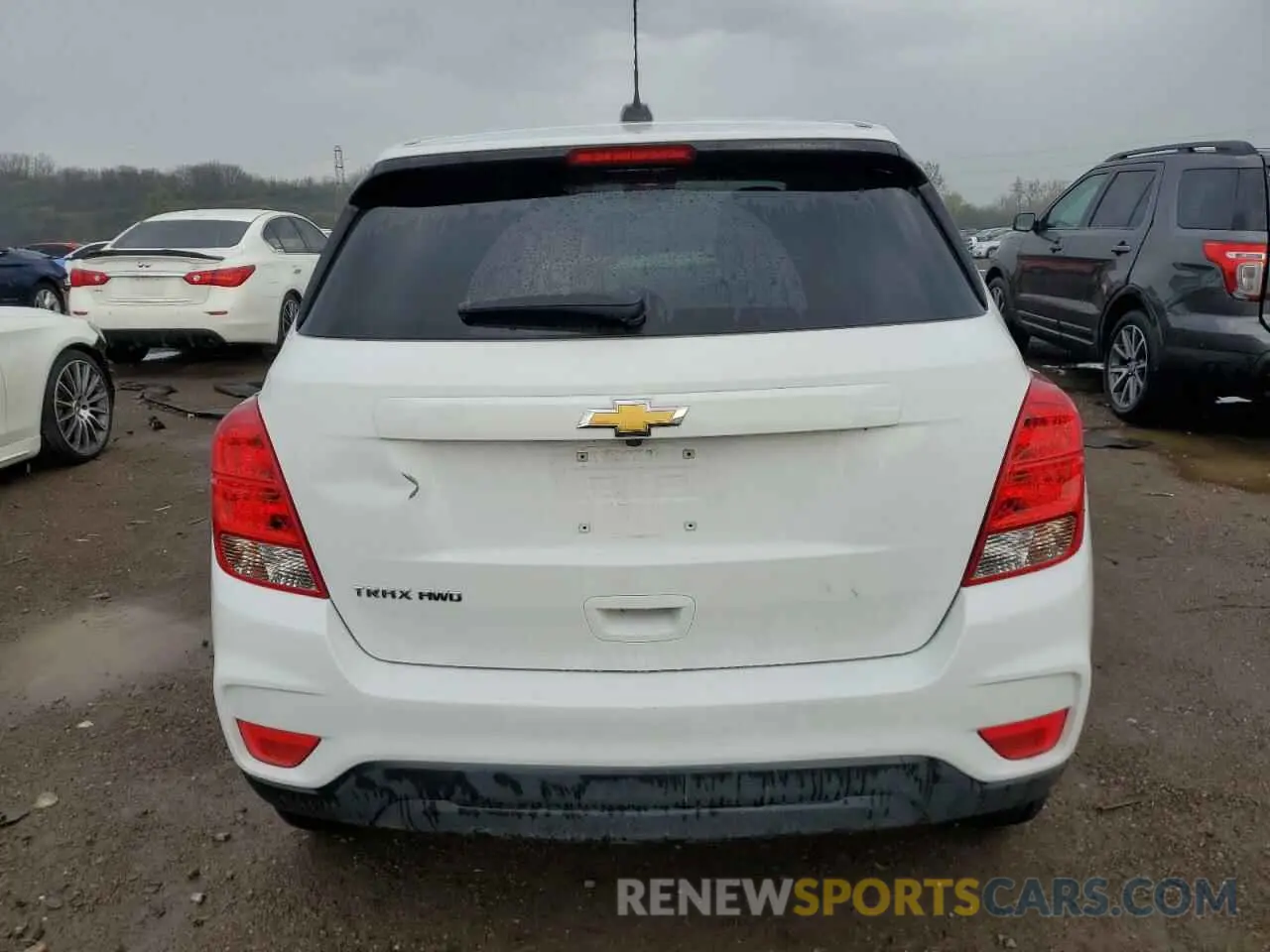 6 fotografías del automóvil dañado KL7CJNSM1NB547813 CHEVROLET TRAX 2022