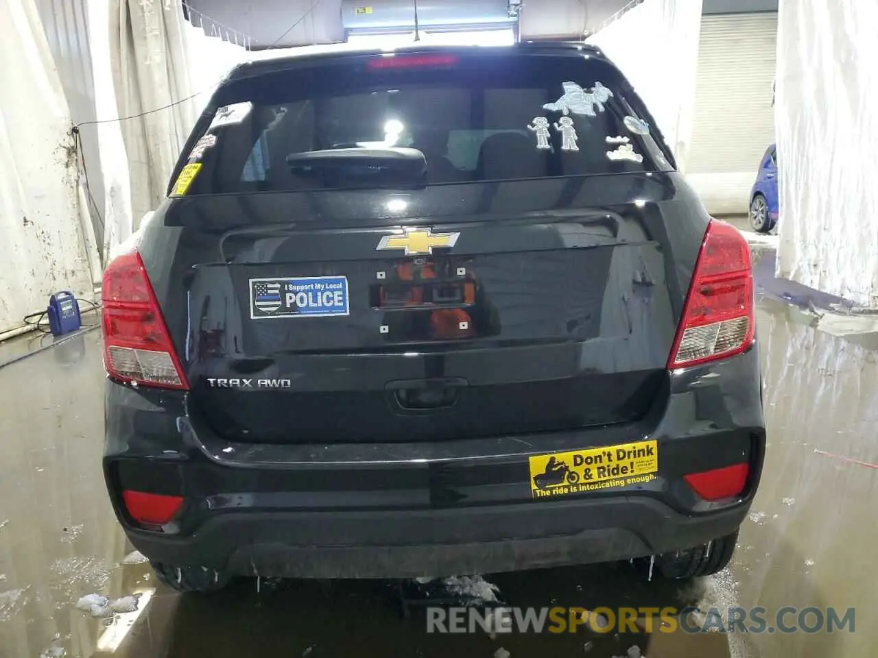 6 fotografías del automóvil dañado KL7CJNSM1NB551523 CHEVROLET TRAX 2022
