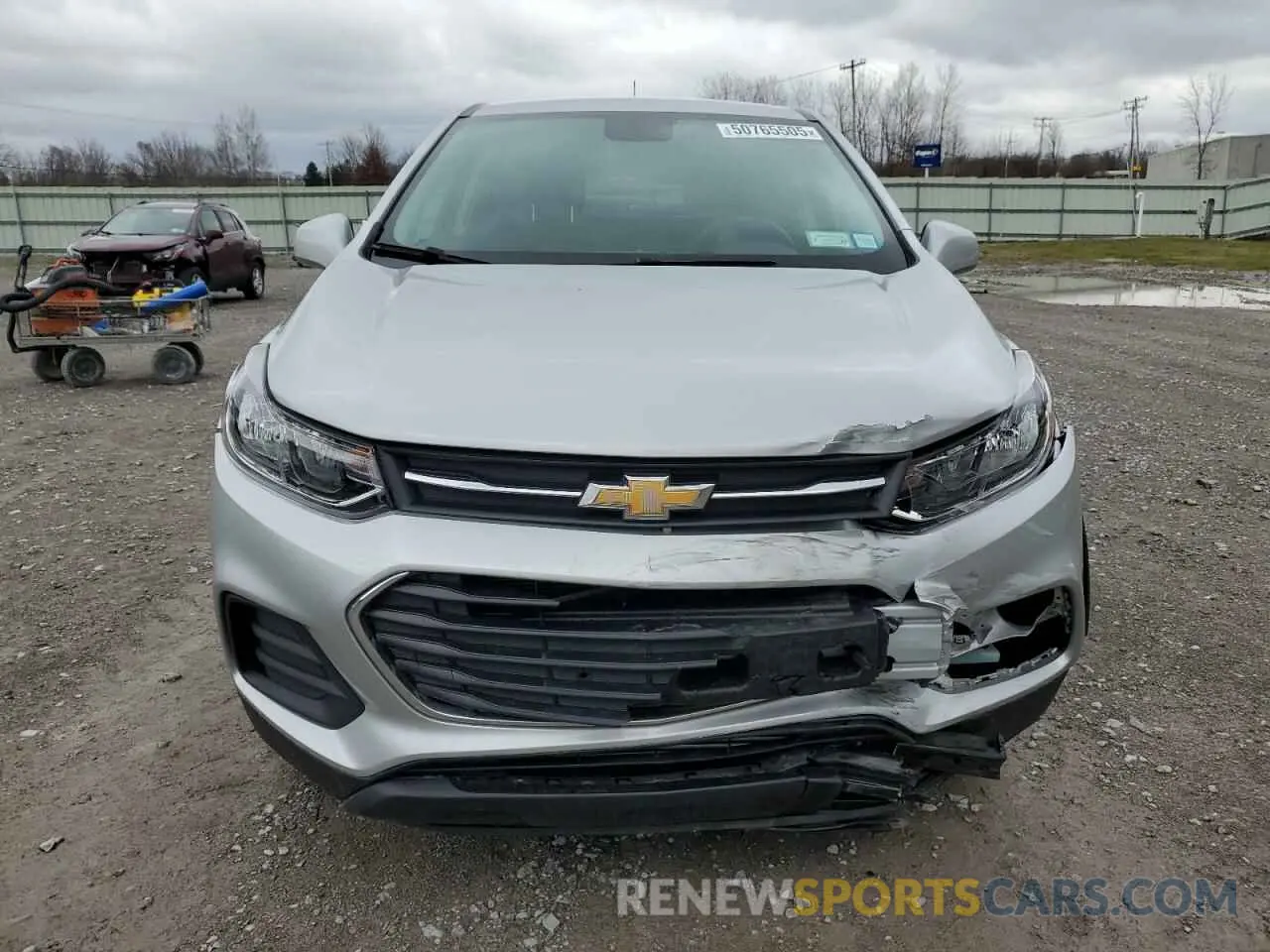 5 fotografías del automóvil dañado KL7CJNSM3NB520631 CHEVROLET TRAX 2022