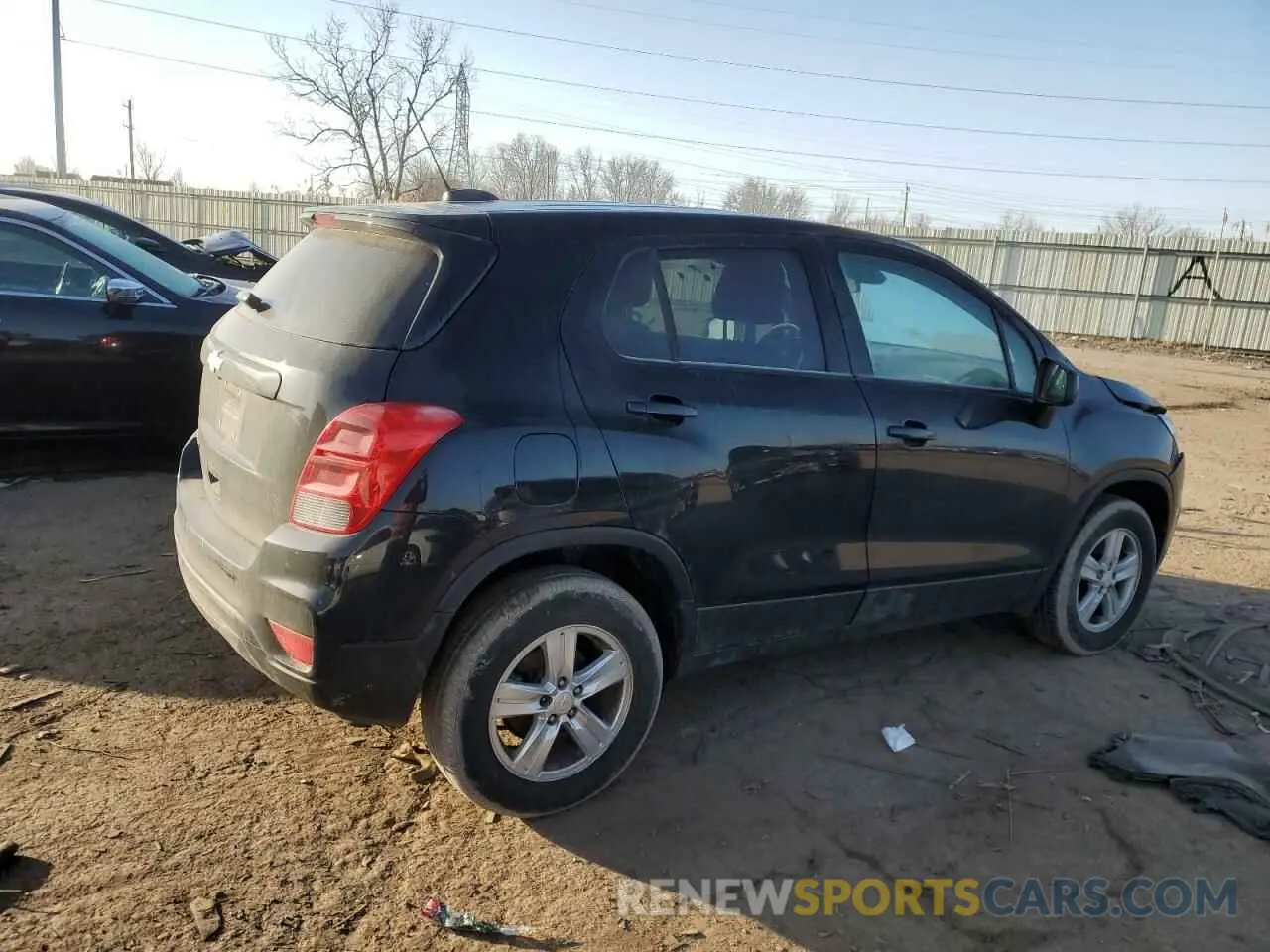 3 fotografías del automóvil dañado KL7CJNSM6NB542865 CHEVROLET TRAX 2022