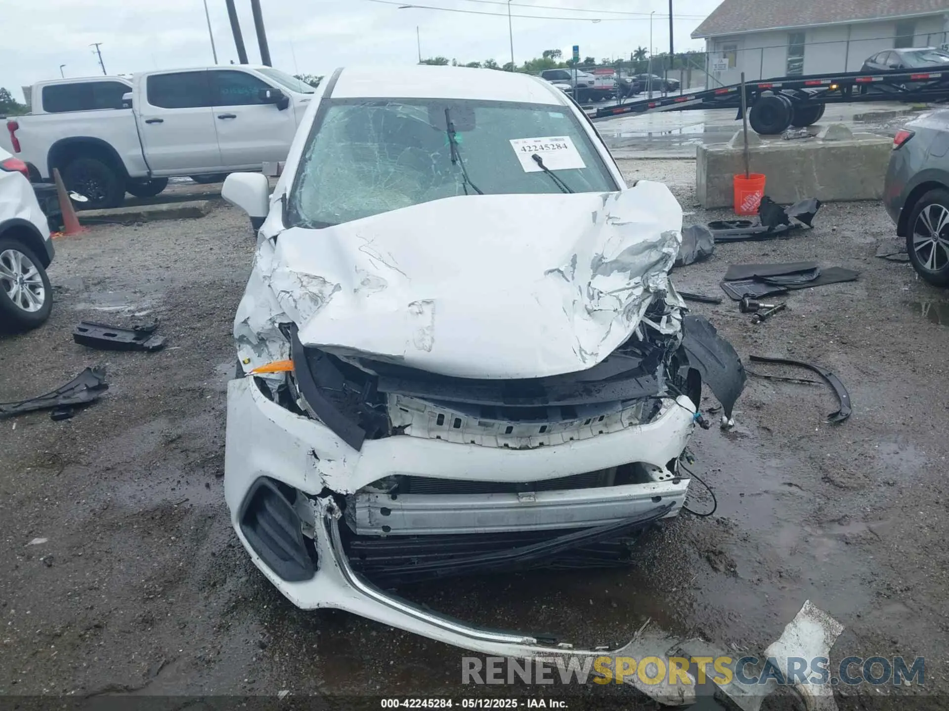 13 fotografías del automóvil dañado KL7CJNSM7NB543376 CHEVROLET TRAX 2022