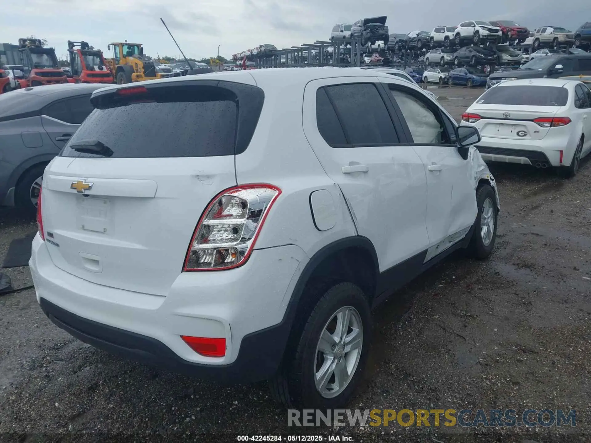 4 fotografías del automóvil dañado KL7CJNSM7NB543376 CHEVROLET TRAX 2022