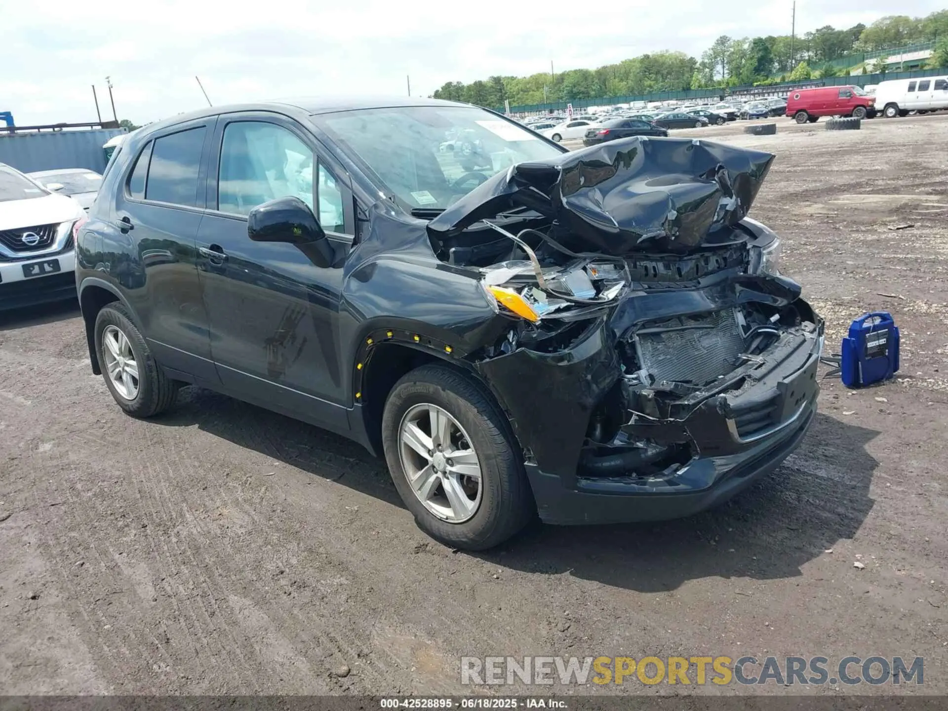 1 fotografías del automóvil dañado KL7CJNSM7NB550862 CHEVROLET TRAX 2022