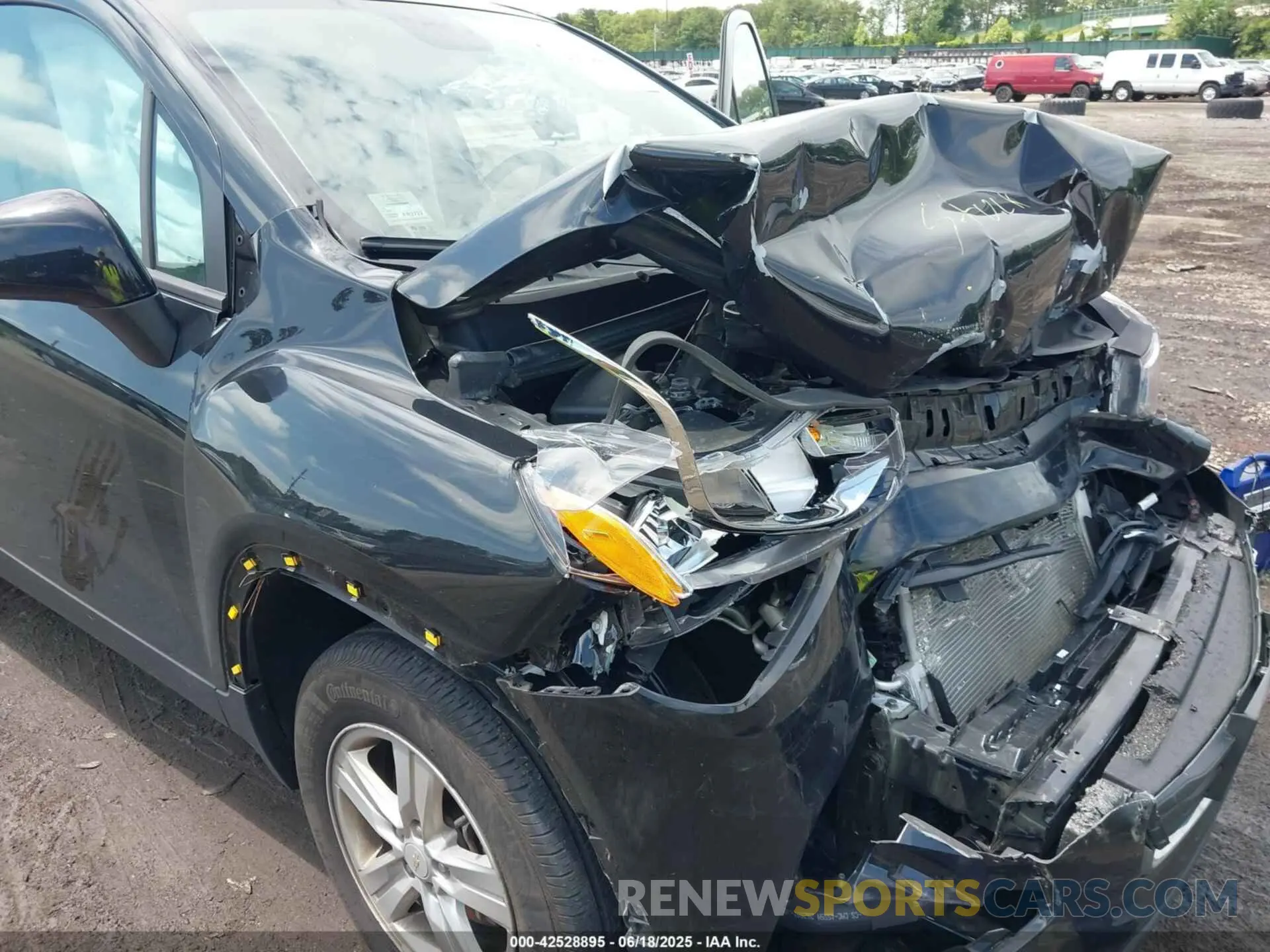 17 fotografías del automóvil dañado KL7CJNSM7NB550862 CHEVROLET TRAX 2022