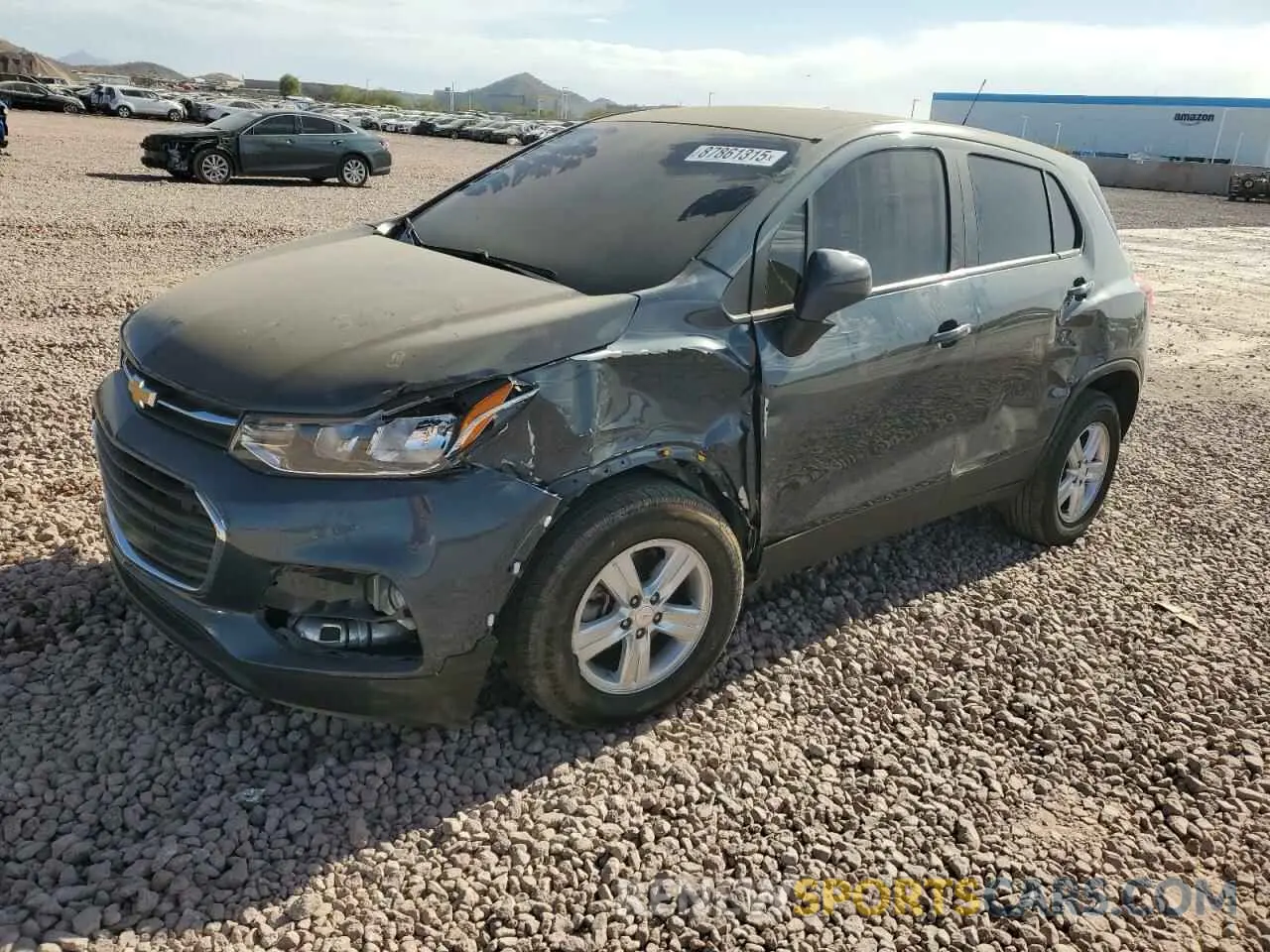 1 fotografías del automóvil dañado KL7CJNSM8NB507776 CHEVROLET TRAX 2022
