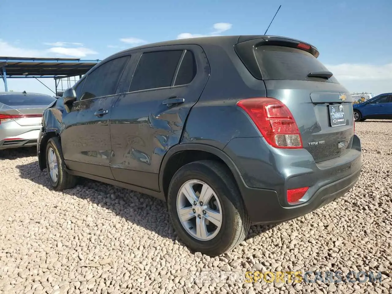 2 fotografías del automóvil dañado KL7CJNSM8NB507776 CHEVROLET TRAX 2022
