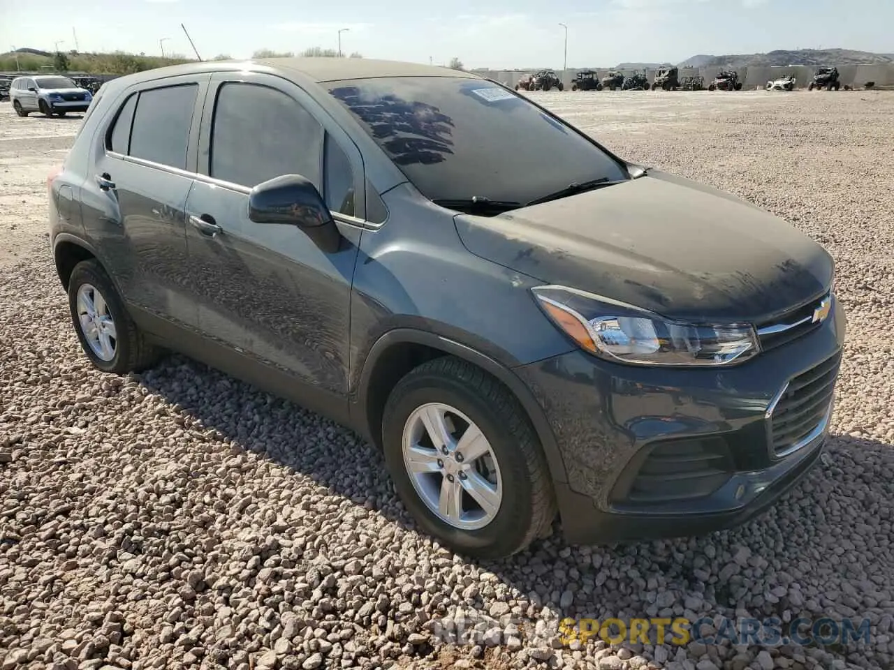 4 fotografías del automóvil dañado KL7CJNSM8NB507776 CHEVROLET TRAX 2022