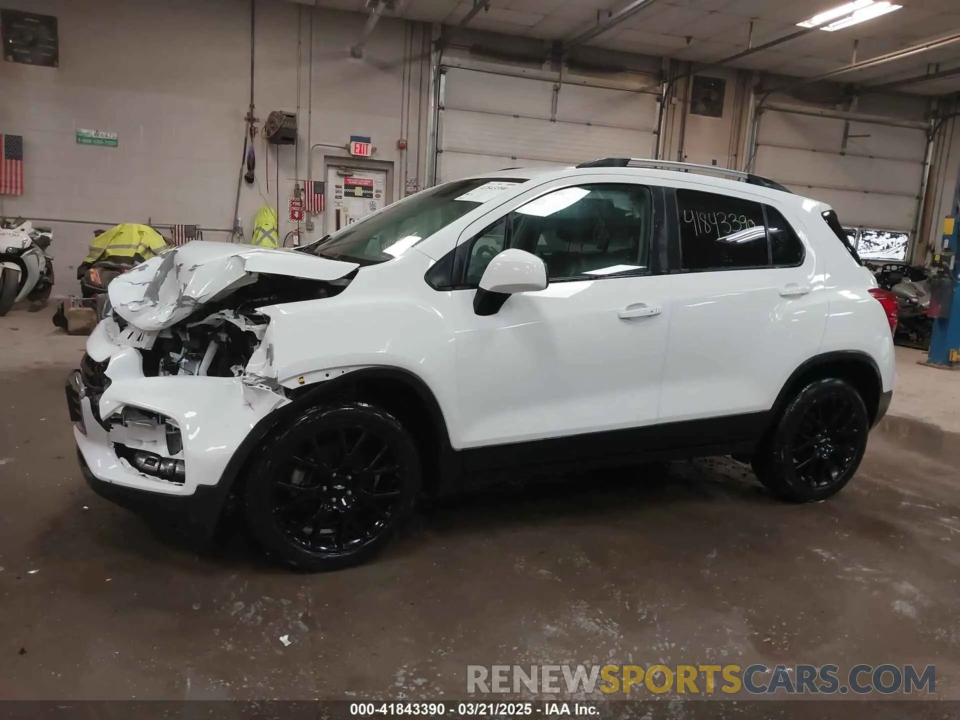 14 fotografías del automóvil dañado KL7CJPSM0NB537074 CHEVROLET TRAX 2022