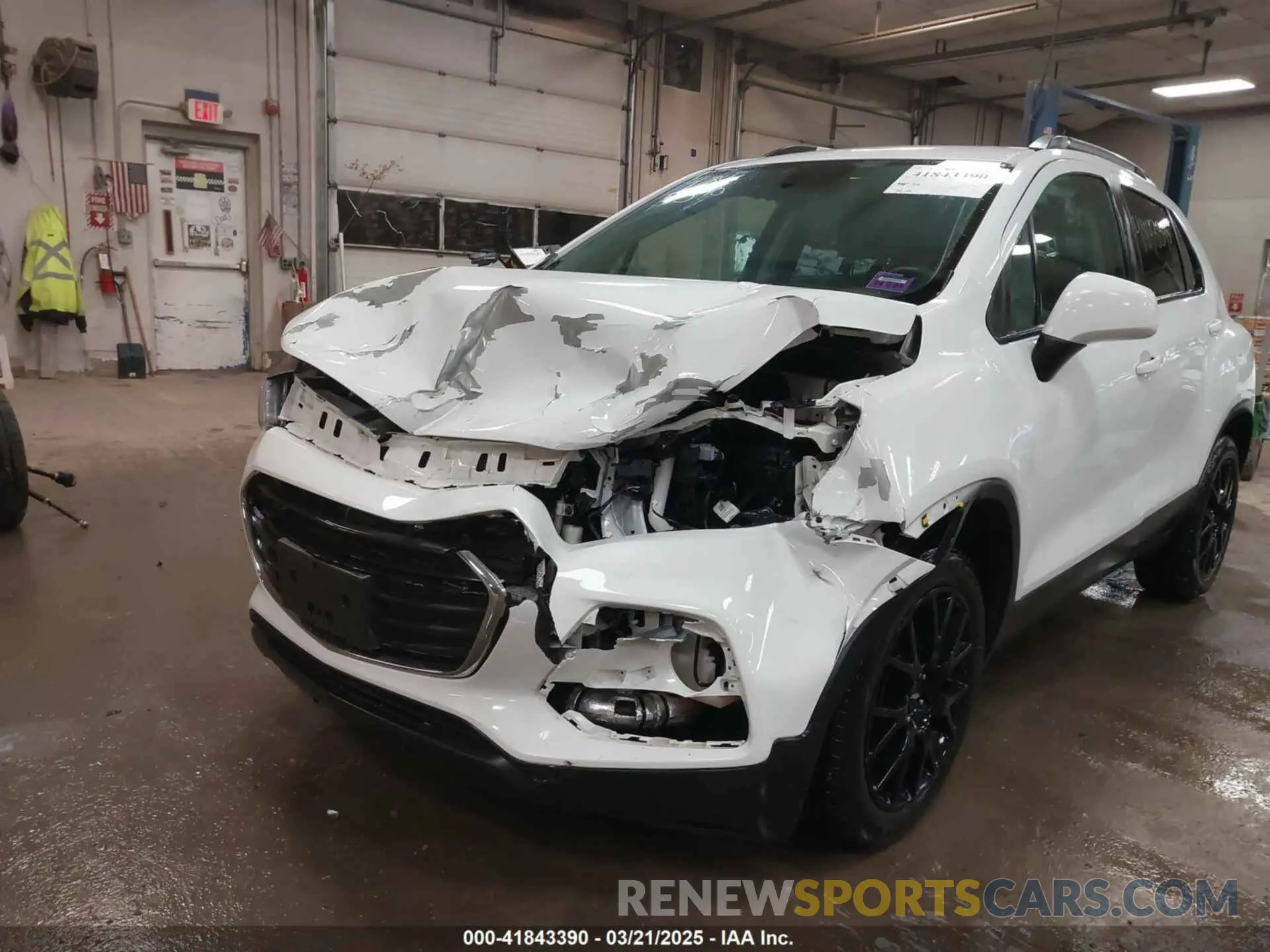 6 fotografías del automóvil dañado KL7CJPSM0NB537074 CHEVROLET TRAX 2022