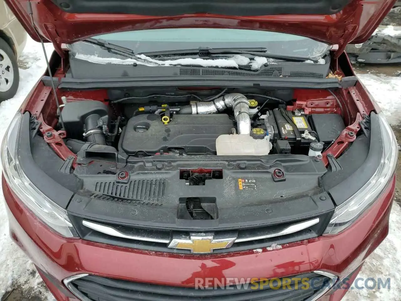 12 fotografías del automóvil dañado KL7CJPSM1NB532952 CHEVROLET TRAX 2022