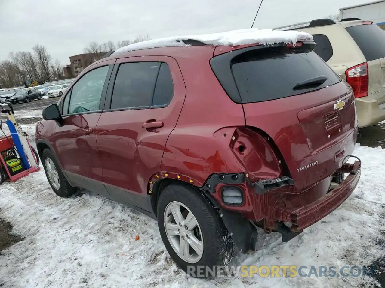 2 fotografías del automóvil dañado KL7CJPSM1NB532952 CHEVROLET TRAX 2022