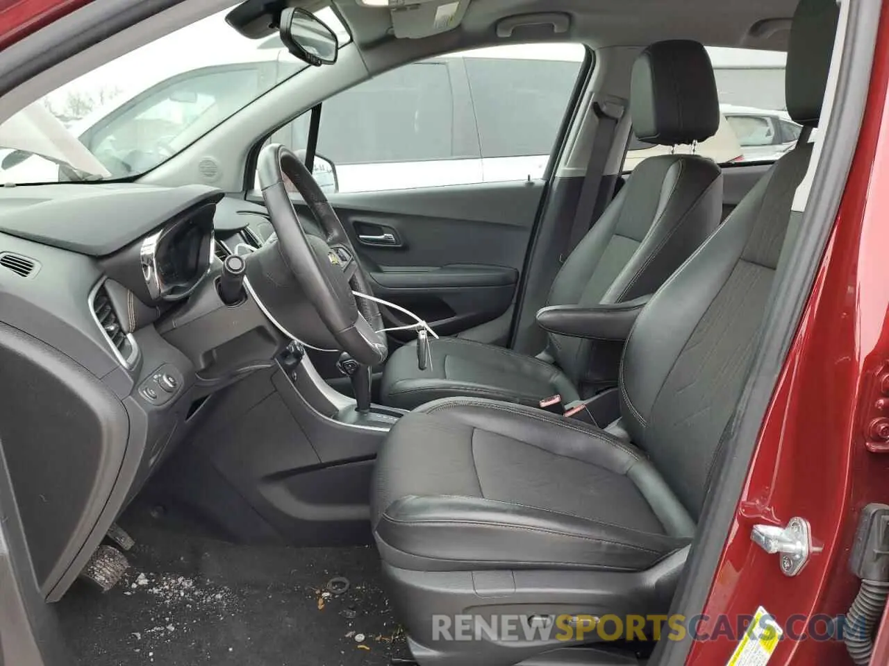 7 fotografías del automóvil dañado KL7CJPSM1NB532952 CHEVROLET TRAX 2022