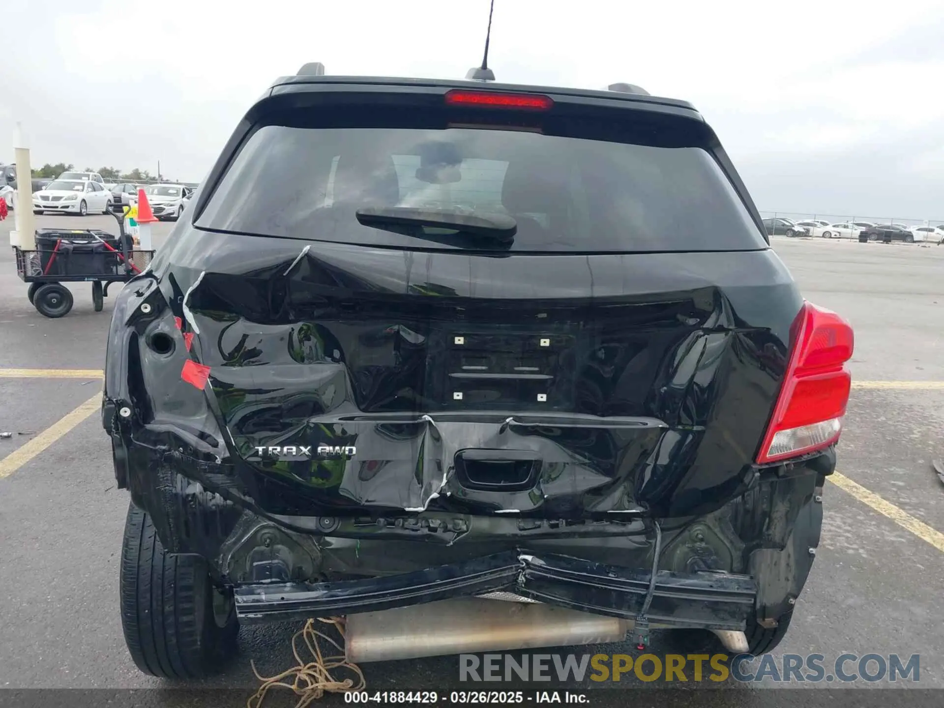 17 fotografías del automóvil dañado KL7CJPSM1NB567751 CHEVROLET TRAX 2022