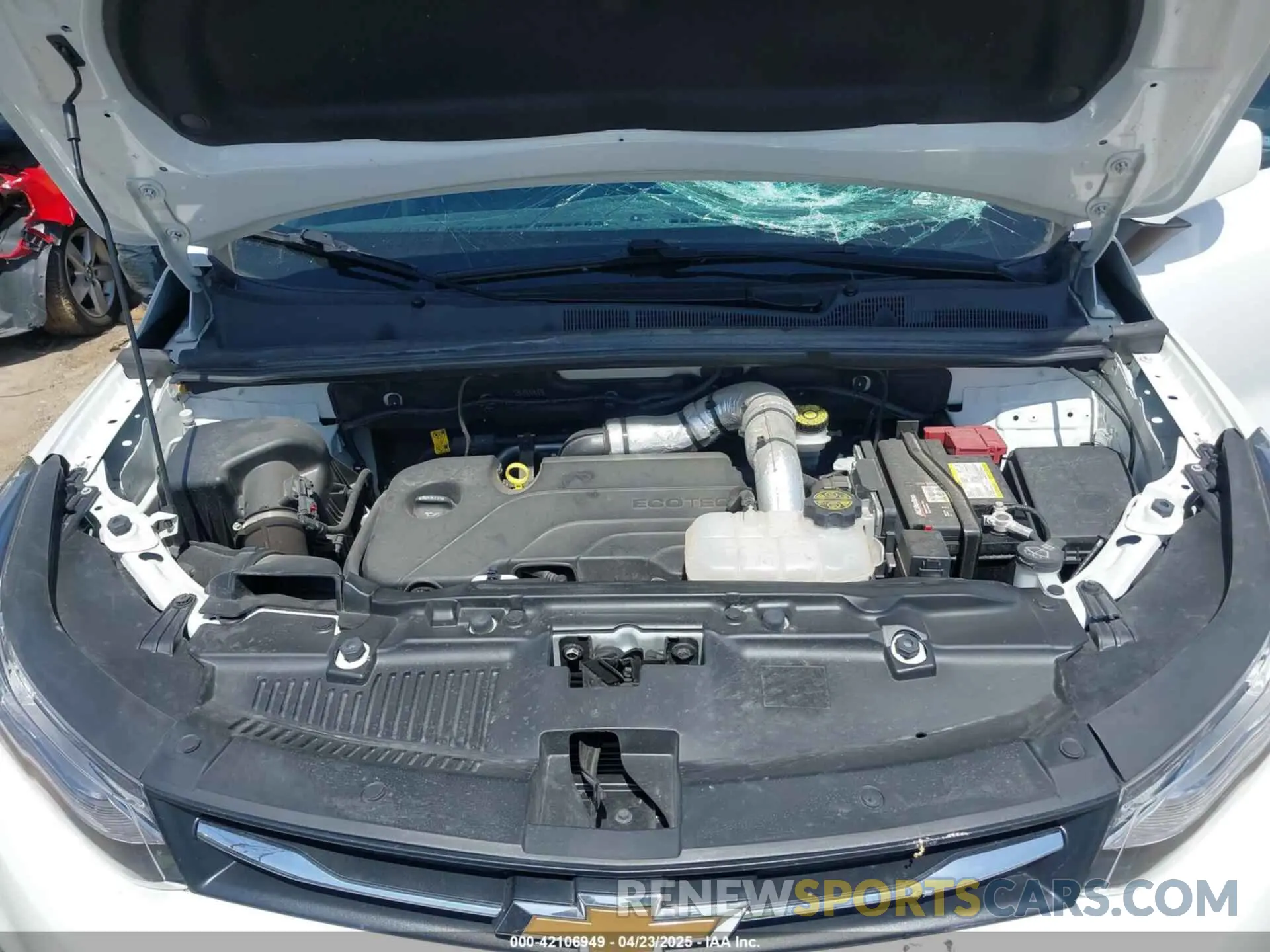 10 fotografías del automóvil dañado KL7CJPSM1NB569189 CHEVROLET TRAX 2022