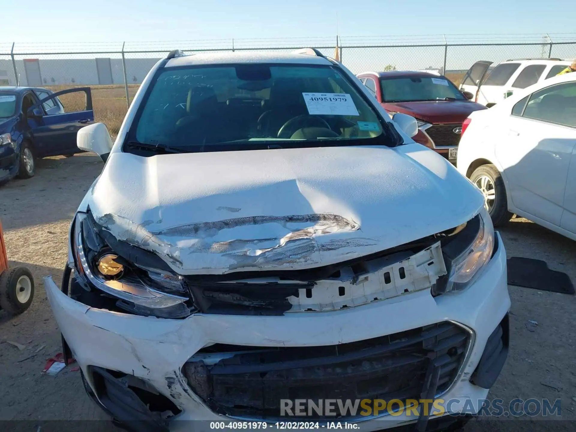 12 fotografías del automóvil dañado KL7CJPSM3NB535383 CHEVROLET TRAX 2022