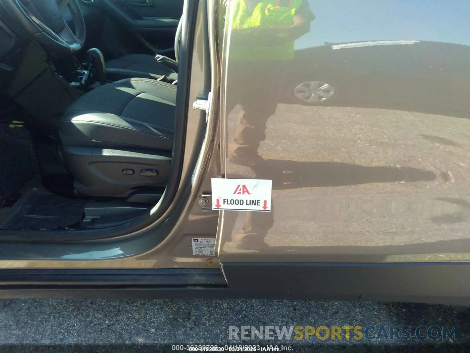 6 fotografías del automóvil dañado KL7CJPSM3NB542396 CHEVROLET TRAX 2022