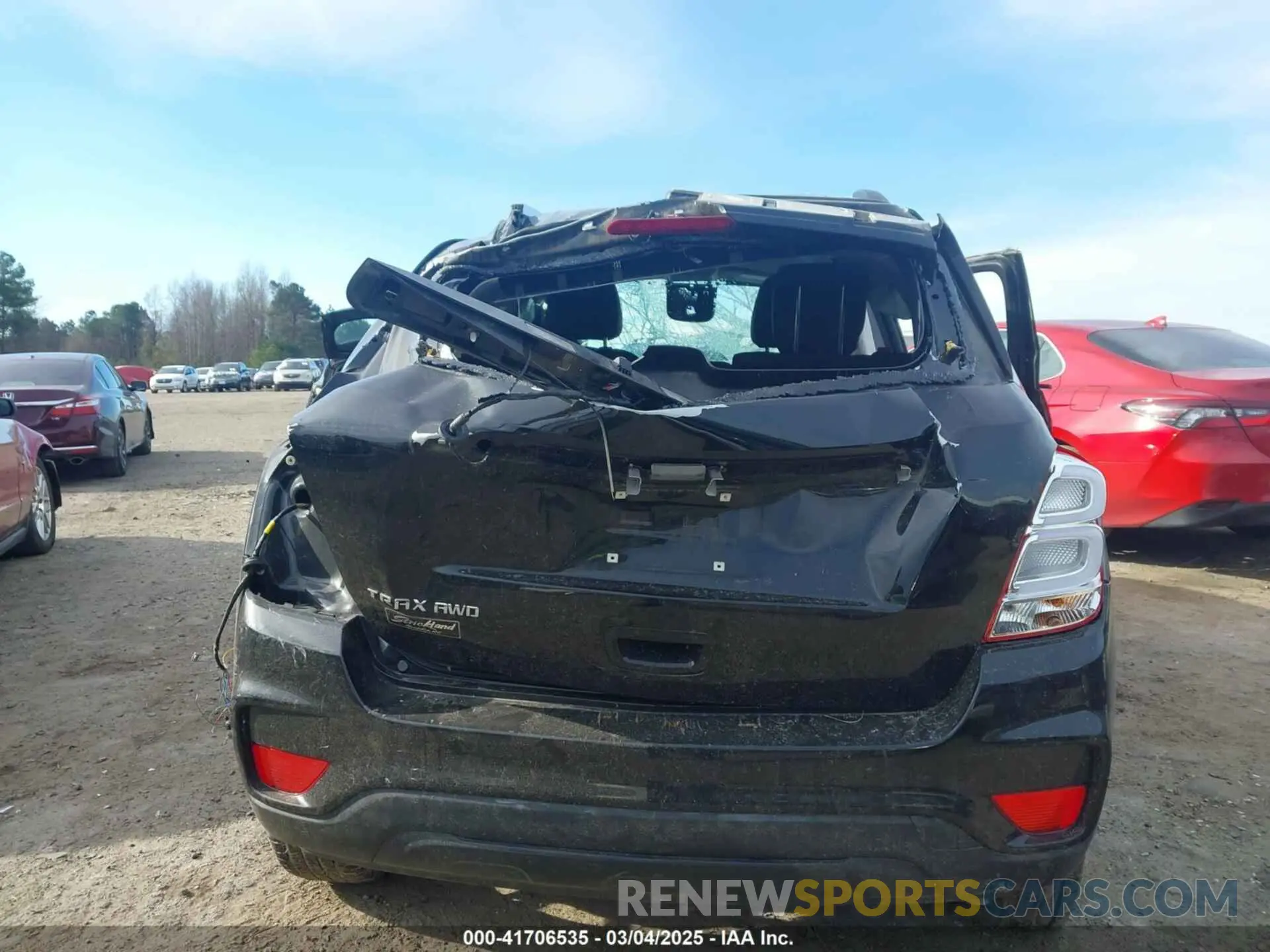16 fotografías del automóvil dañado KL7CJPSM4NB534680 CHEVROLET TRAX 2022