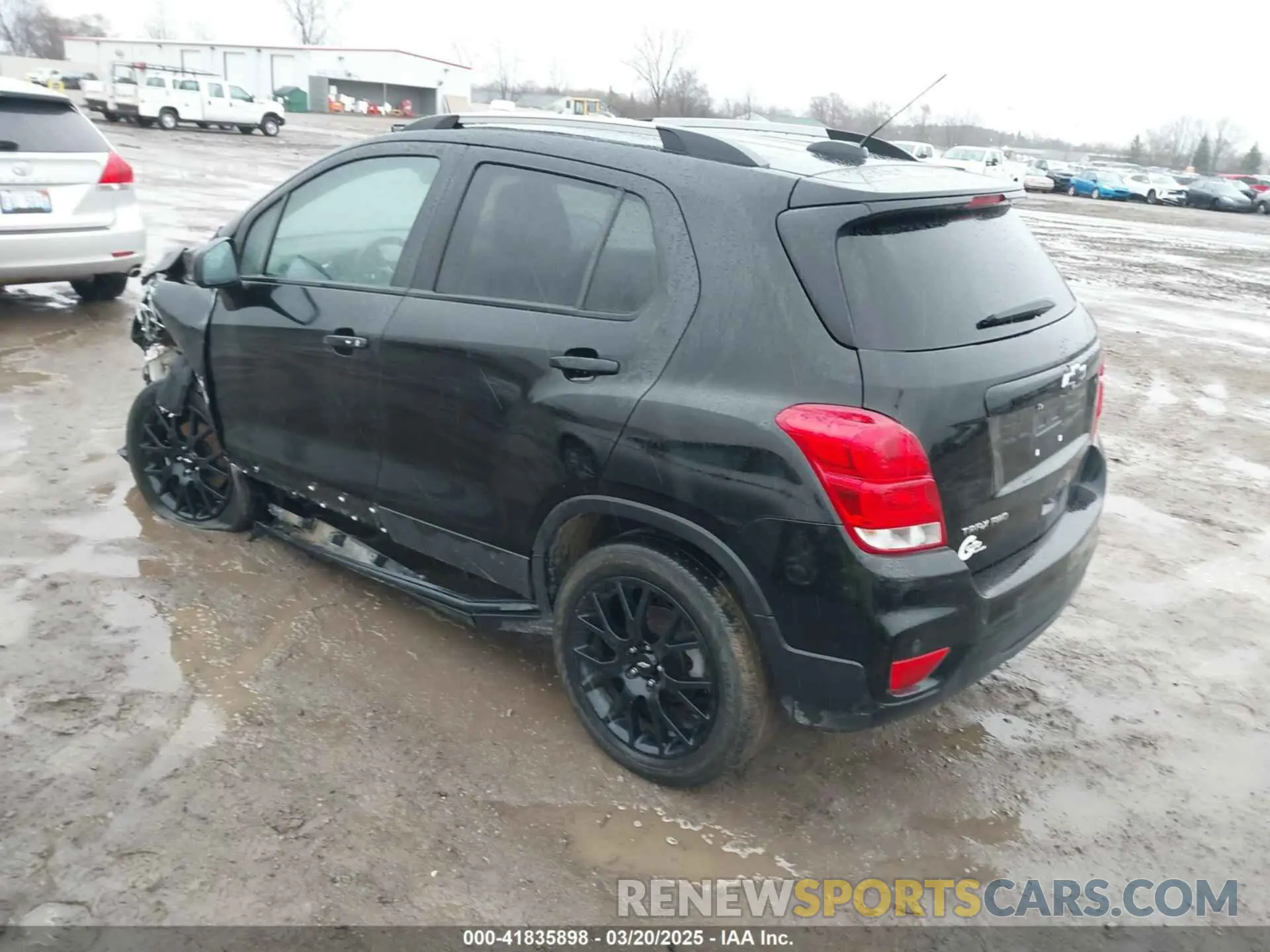 3 fotografías del automóvil dañado KL7CJPSM5NB525079 CHEVROLET TRAX 2022