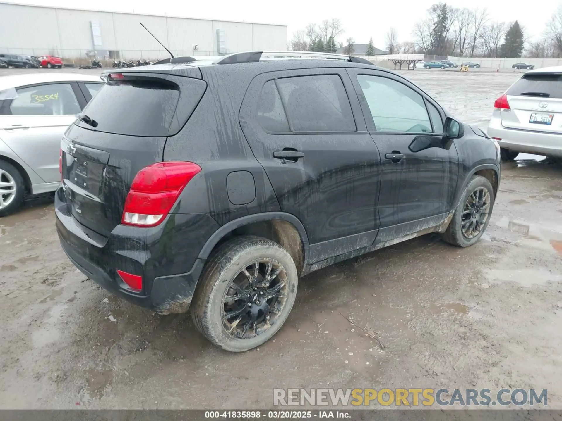 4 fotografías del automóvil dañado KL7CJPSM5NB525079 CHEVROLET TRAX 2022