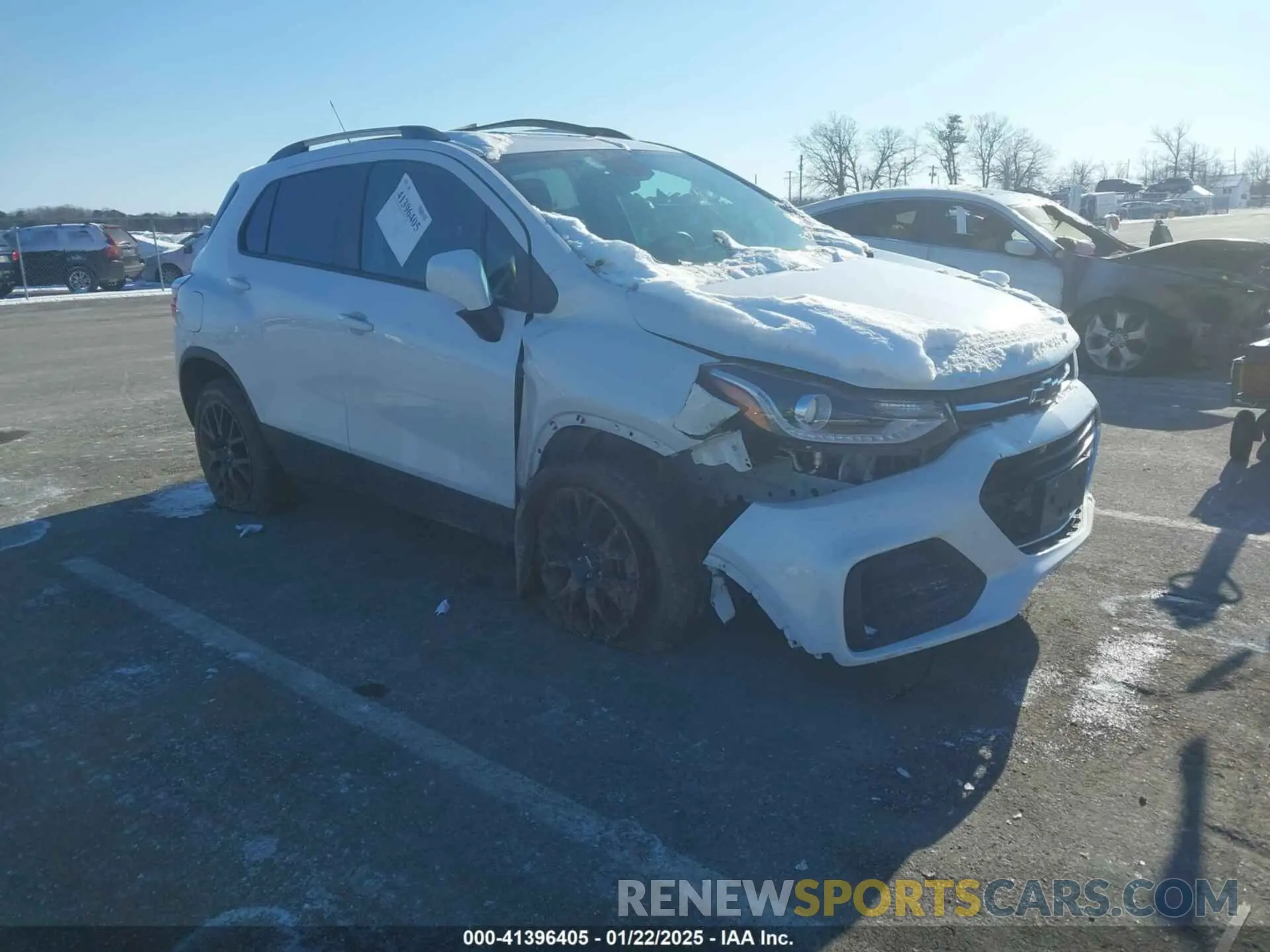 1 fotografías del automóvil dañado KL7CJPSM5NB552217 CHEVROLET TRAX 2022