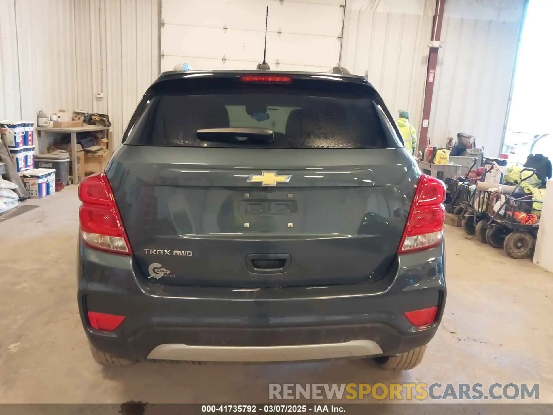 16 fotografías del automóvil dañado KL7CJPSM5NB561161 CHEVROLET TRAX 2022