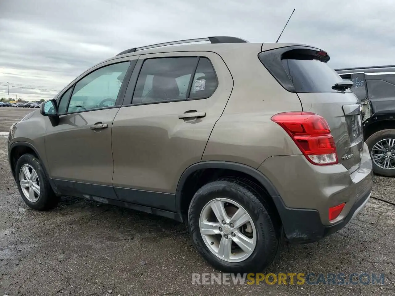 2 fotografías del automóvil dañado KL7CJPSM7NB528484 CHEVROLET TRAX 2022