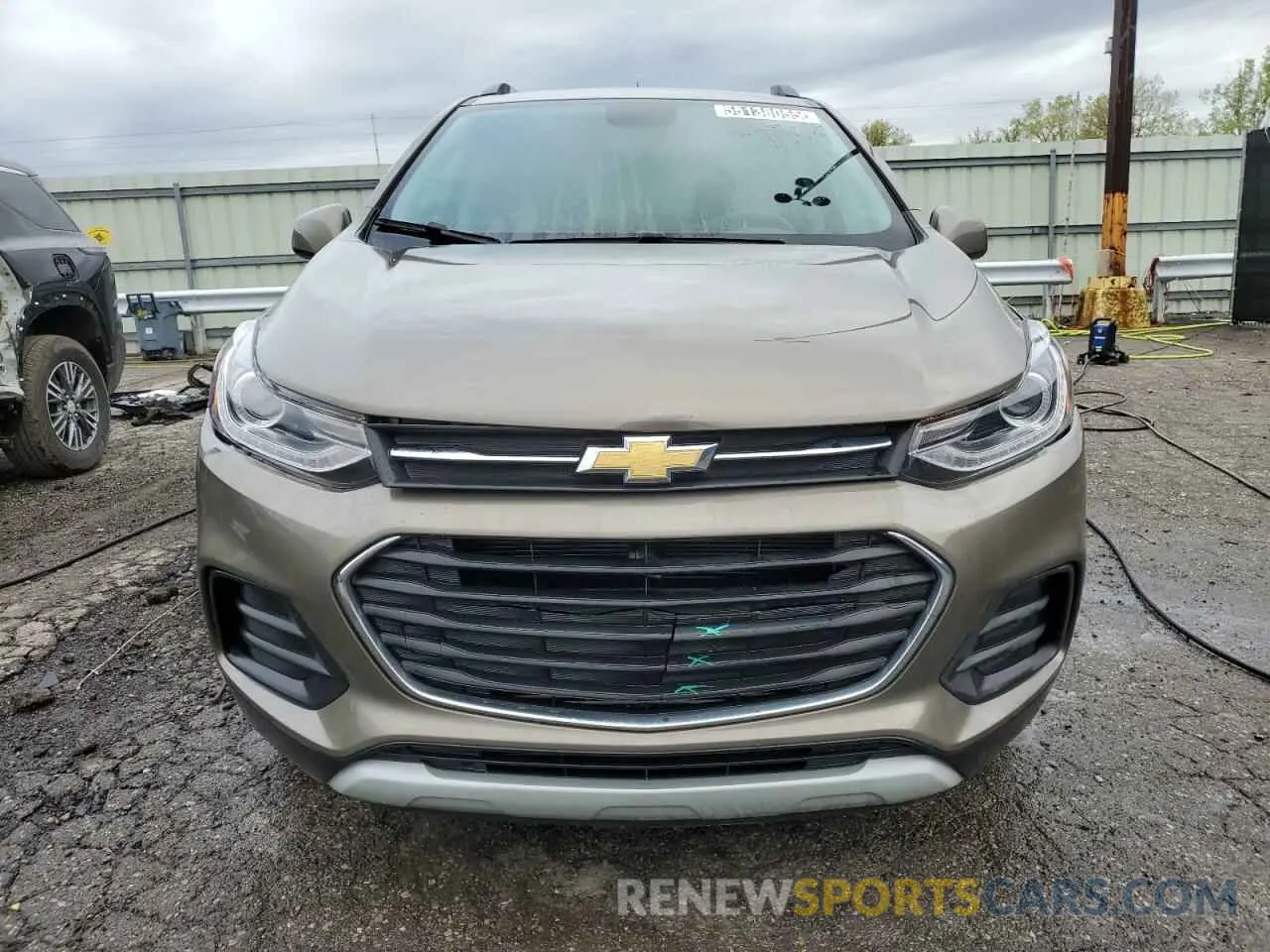 5 fotografías del automóvil dañado KL7CJPSM7NB528484 CHEVROLET TRAX 2022