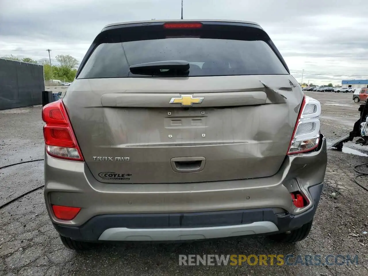 6 fotografías del automóvil dañado KL7CJPSM7NB528484 CHEVROLET TRAX 2022