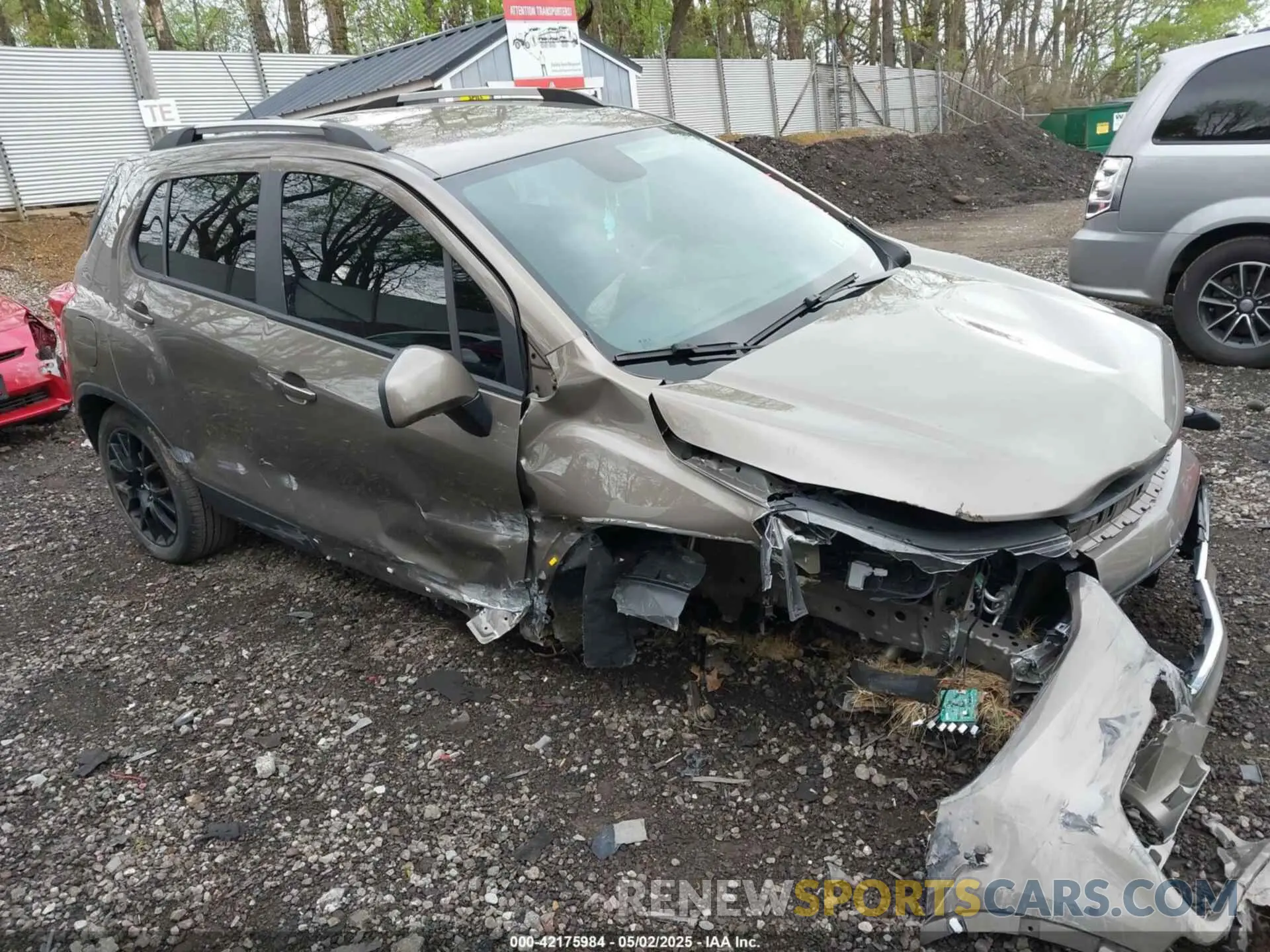 1 fotografías del automóvil dañado KL7CJPSM7NB541431 CHEVROLET TRAX 2022