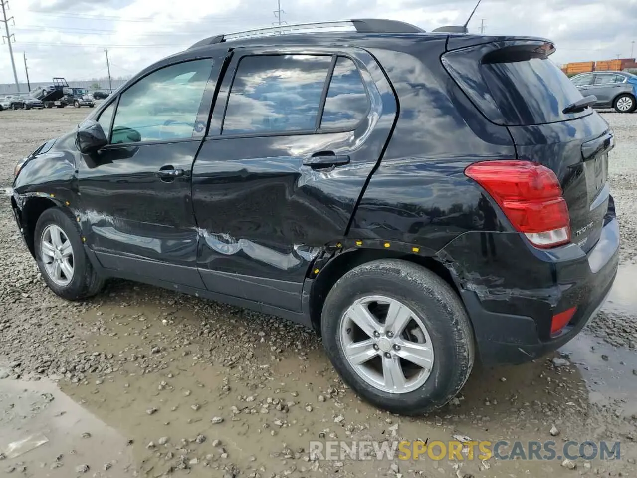 2 fotografías del automóvil dañado KL7CJPSM8NB506199 CHEVROLET TRAX 2022