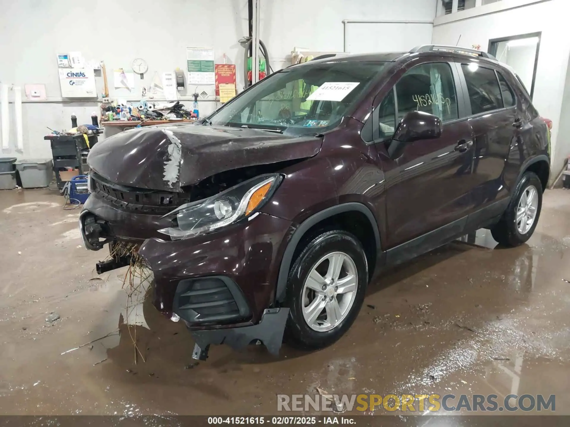 2 fotografías del automóvil dañado KL7CJPSM8NB543754 CHEVROLET TRAX 2022