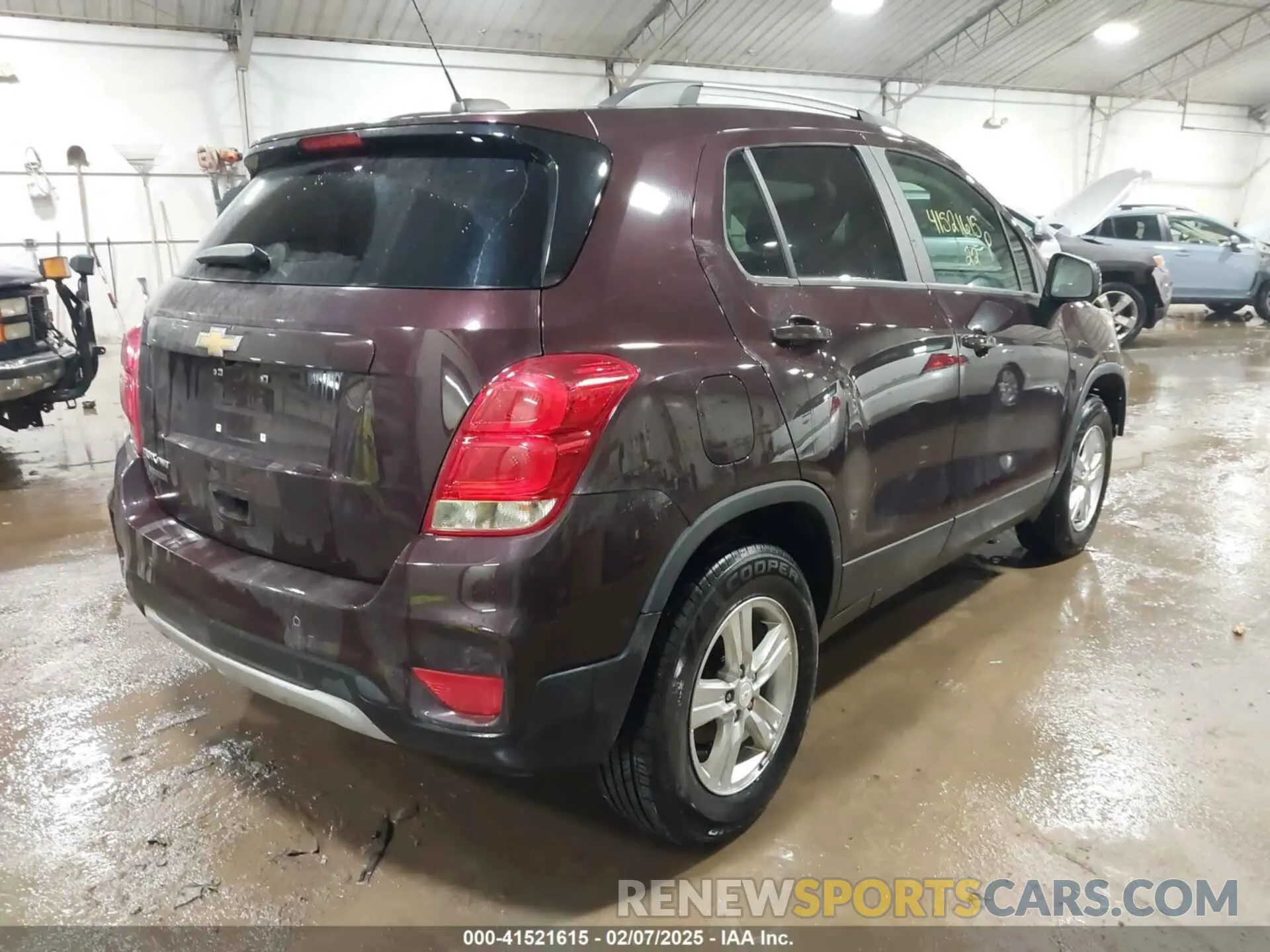 4 fotografías del automóvil dañado KL7CJPSM8NB543754 CHEVROLET TRAX 2022